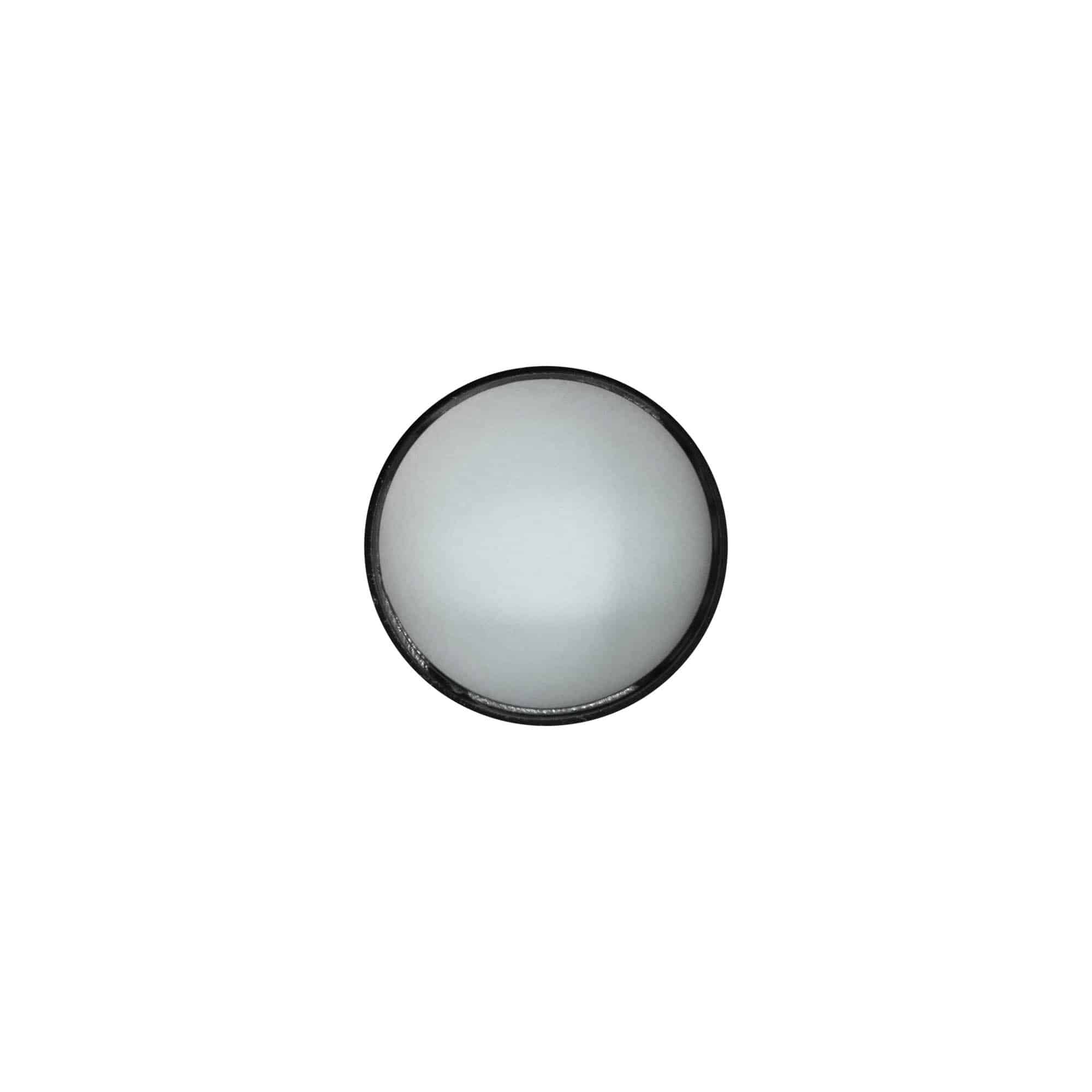 Schroefsluiting, PP-kunststof, zwart, voor monding: 48/400