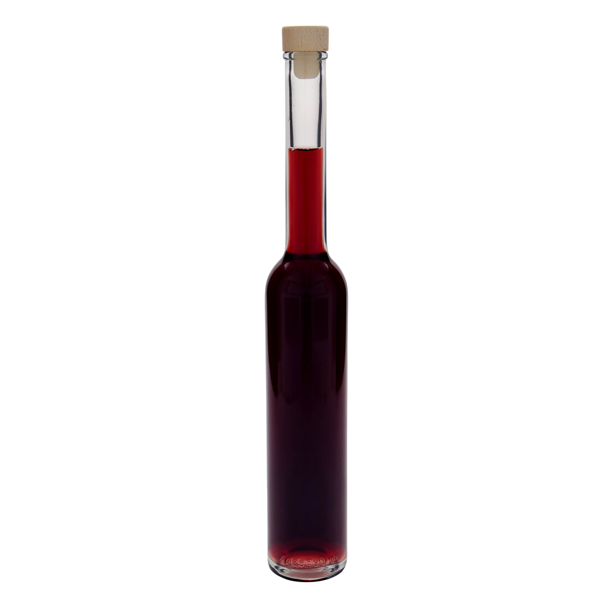 Glazen fles 'Platina', 350 ml, monding: kurk Glazen fles 'Platina', 350 ml, monding: kurk