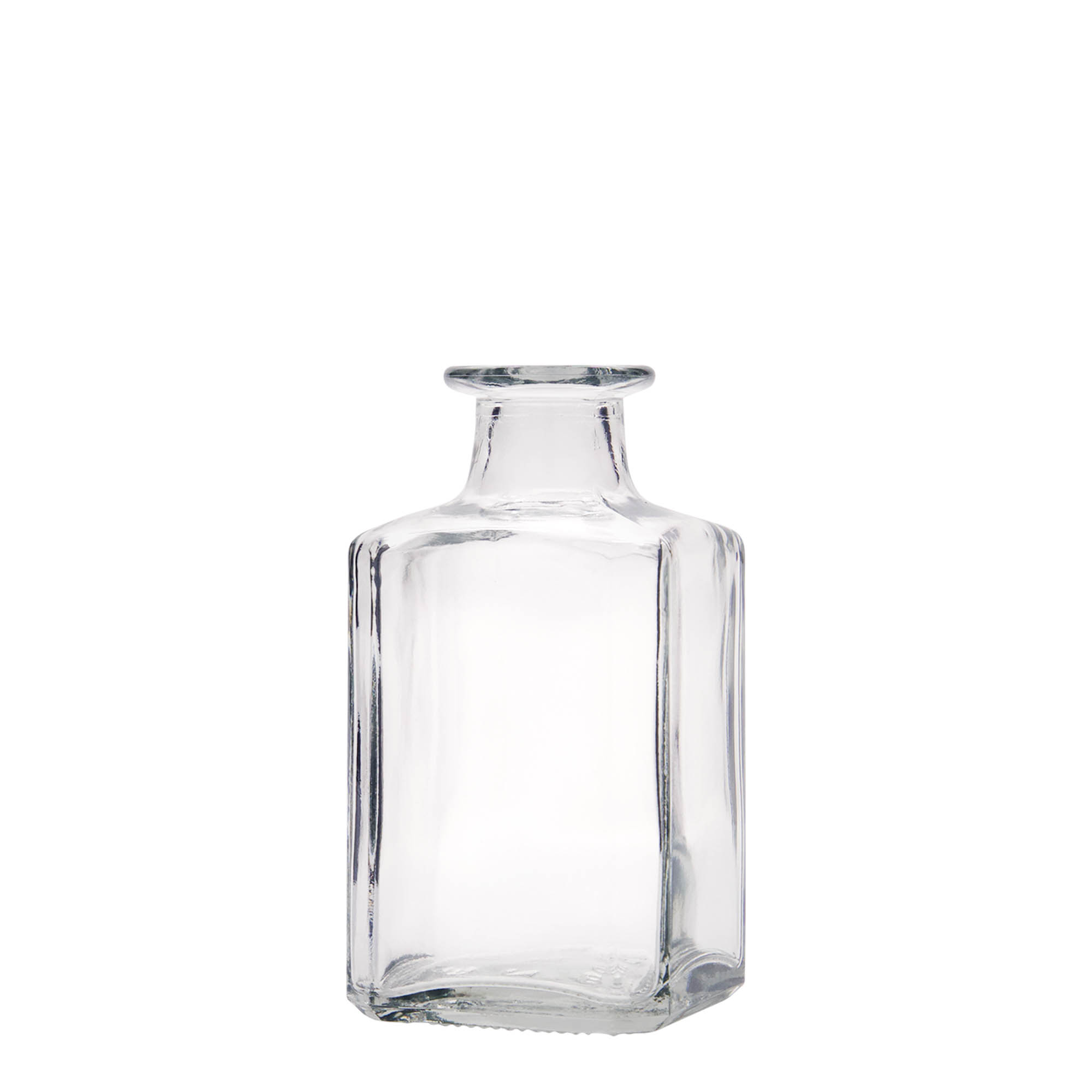 Bouteille en verre 250 ml 'Torben', carrée, bouchage: bouchon Bouteille en verre 250 ml 'Torben', carrée, bouchage: bouchon