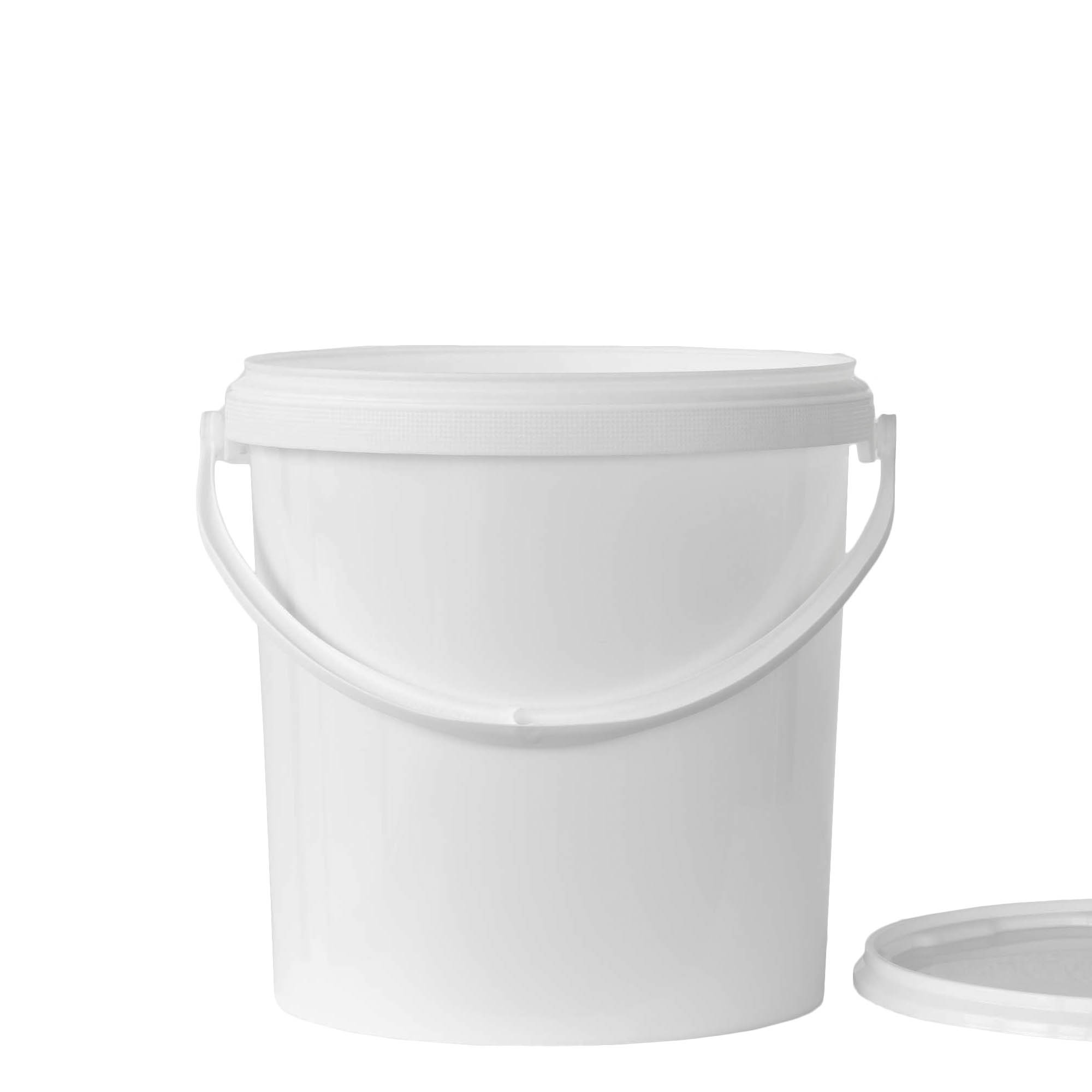 Emmer, 10 l, PP-kunststof, wit