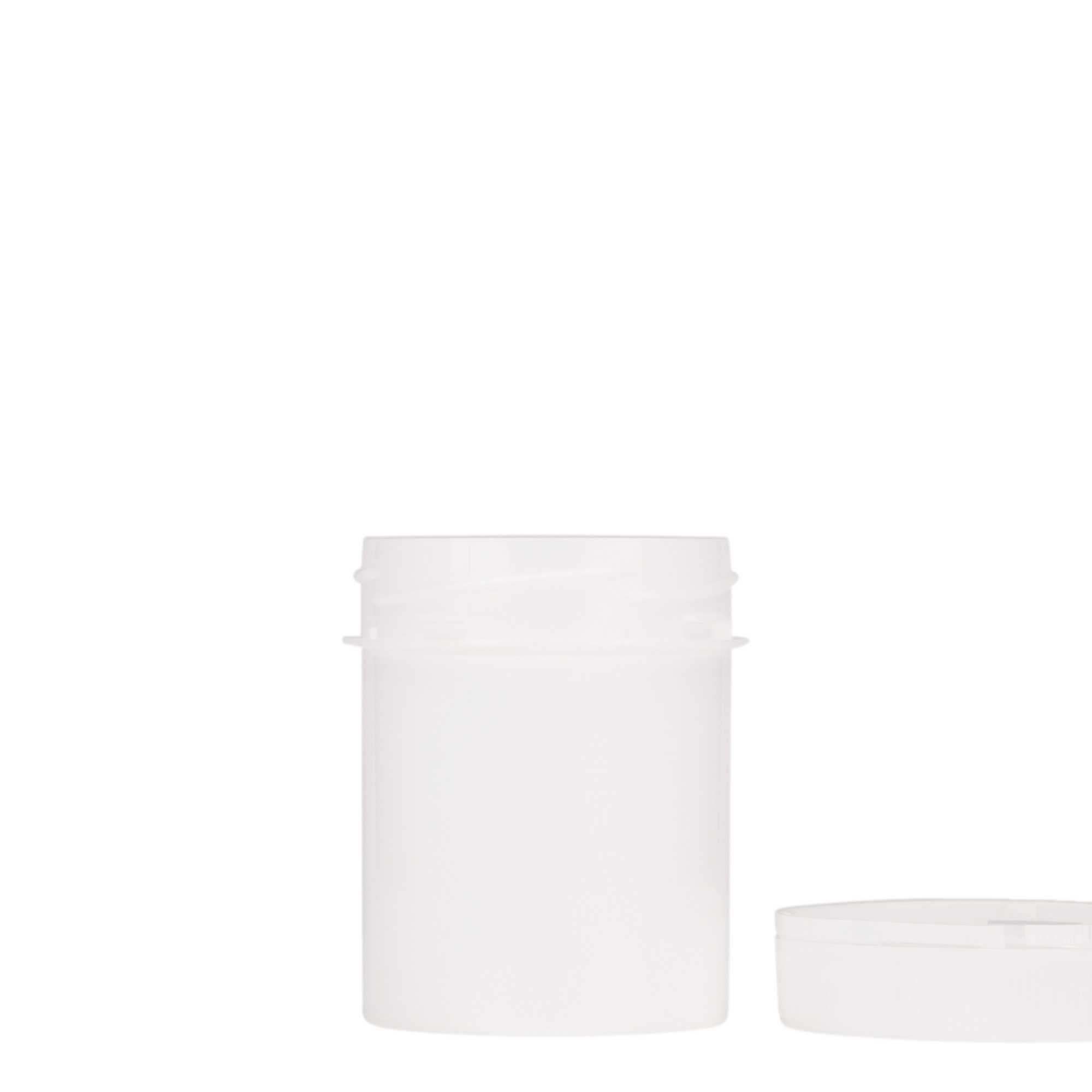 Boîte en plastique 150 ml 'Securilock', PP, blanche, bouchage: Bougage à vis Boîte en plastique 150 ml 'Securilock', PP, blanche, bouchage: Bougage à vis