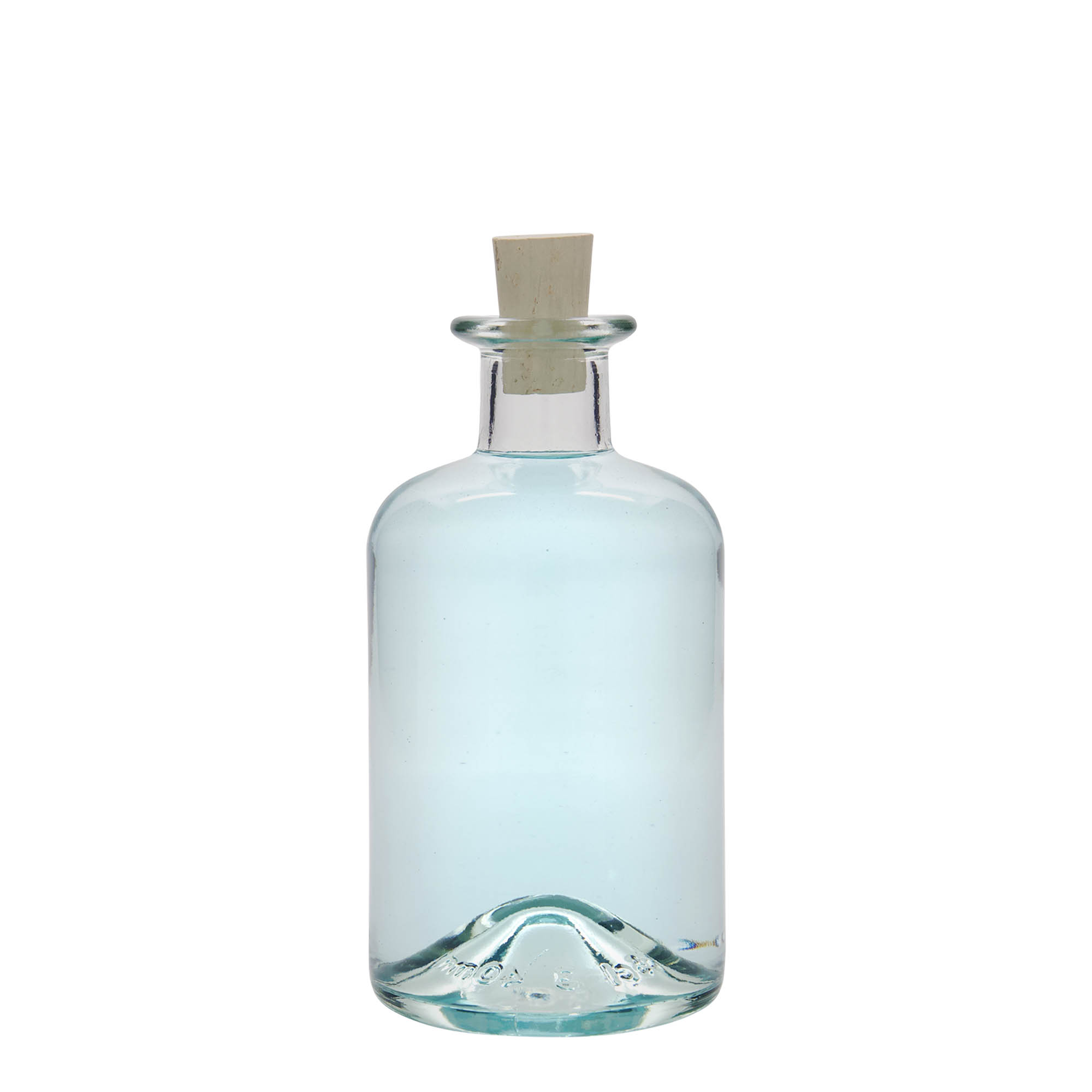 Bouteille en verre apothicaire 350 ml, bouchage: bouchon