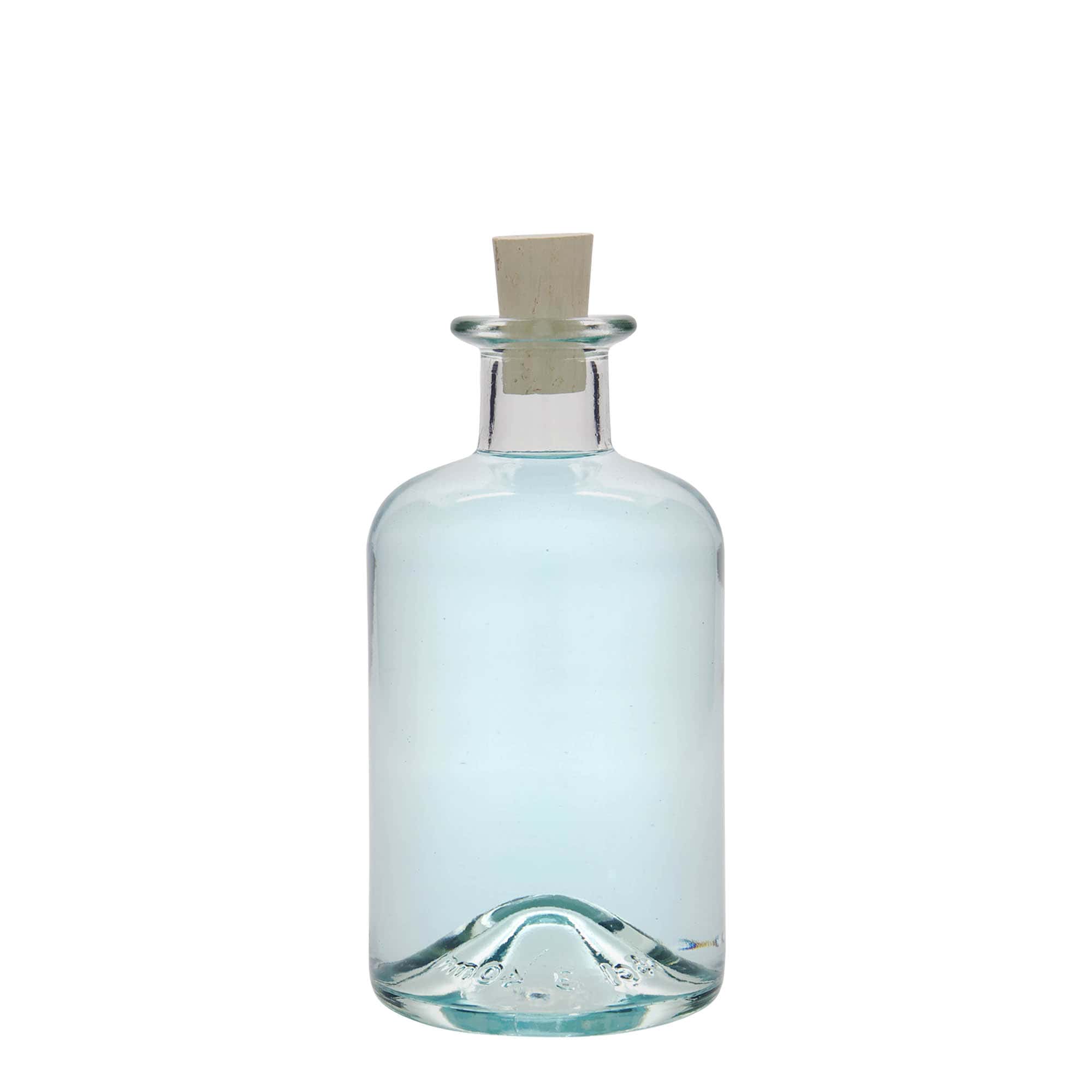 Bouteille en verre apothicaire 350 ml, bouchage: bouchon