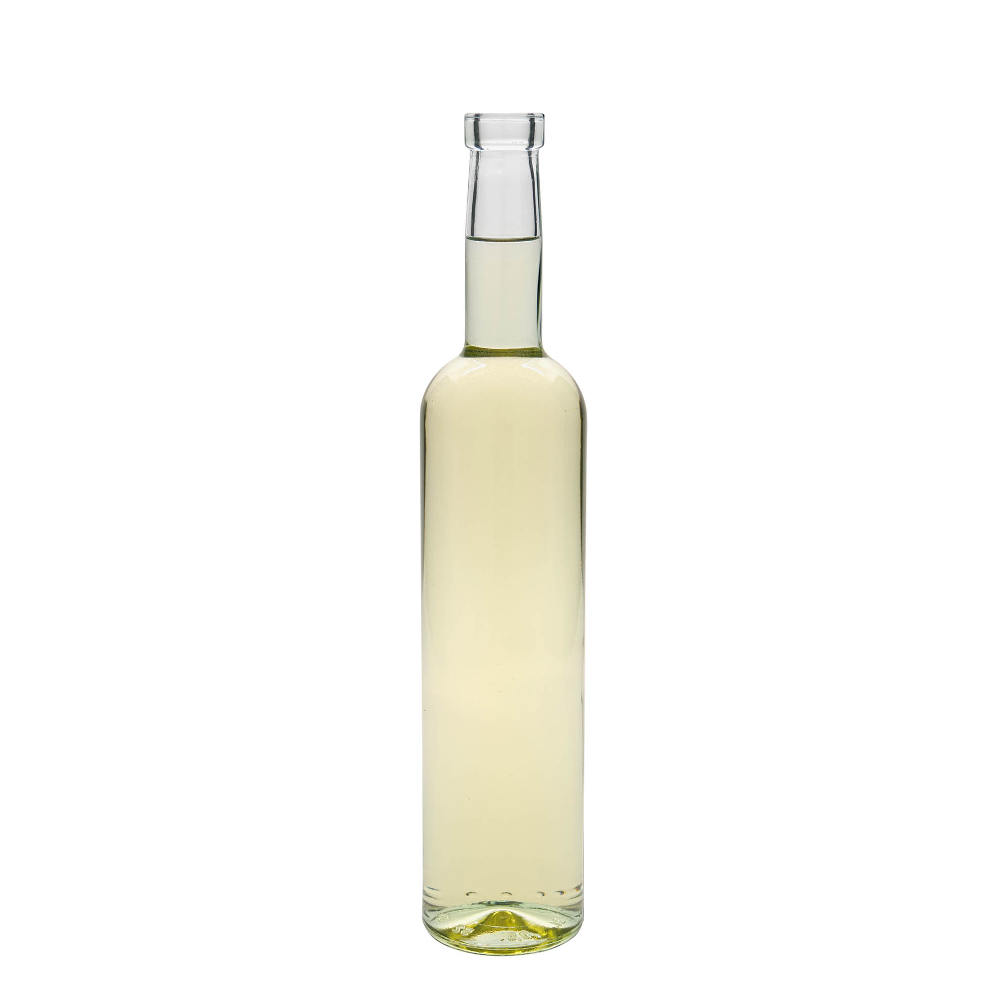 Glazen fles 'Bordeaux', 500 ml, monding: kurk