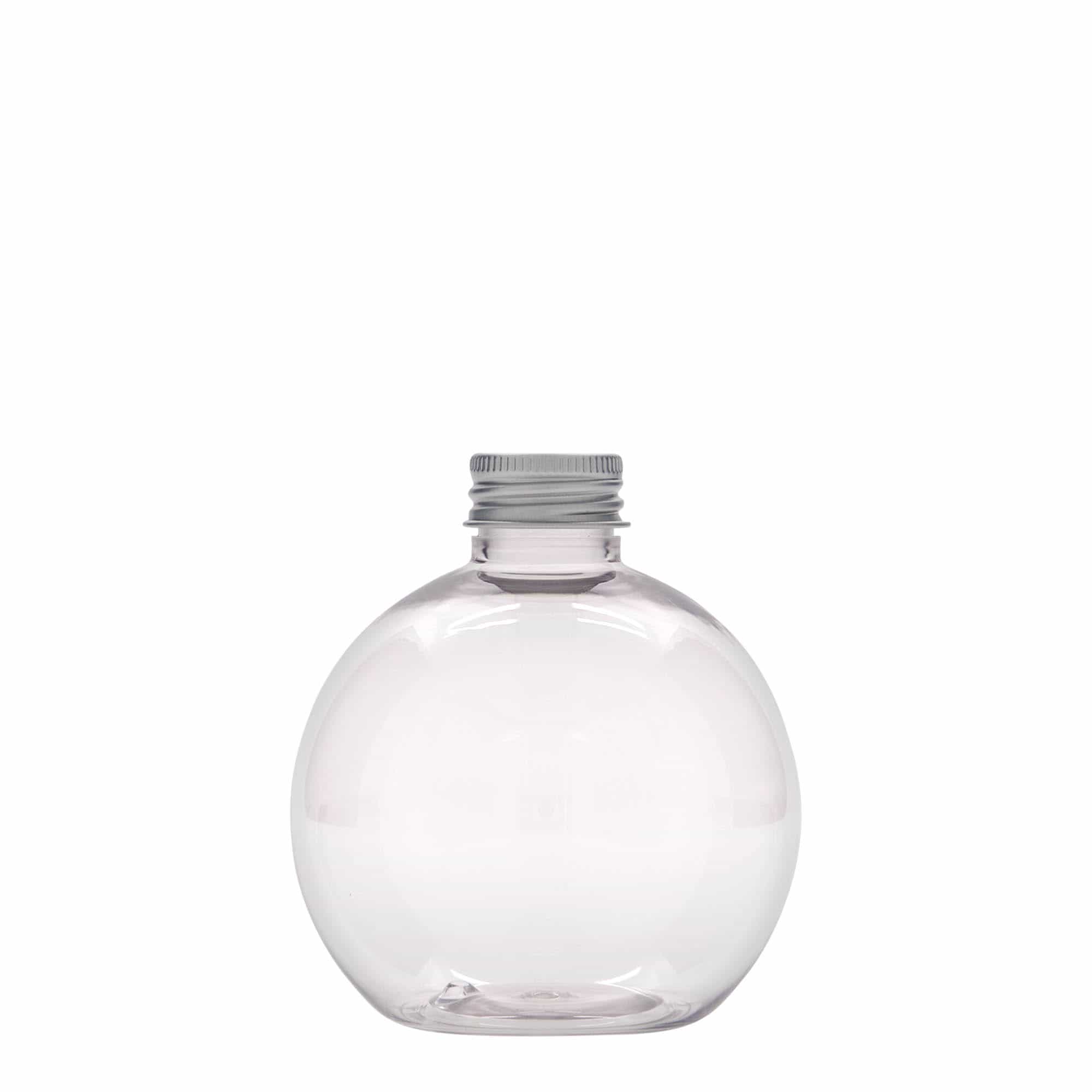 Petfles 'Perry', 250 ml, rond, kunststof, monding: 24/410 Petfles 'Perry', 250 ml, rond, kunststof, monding: 24/410
