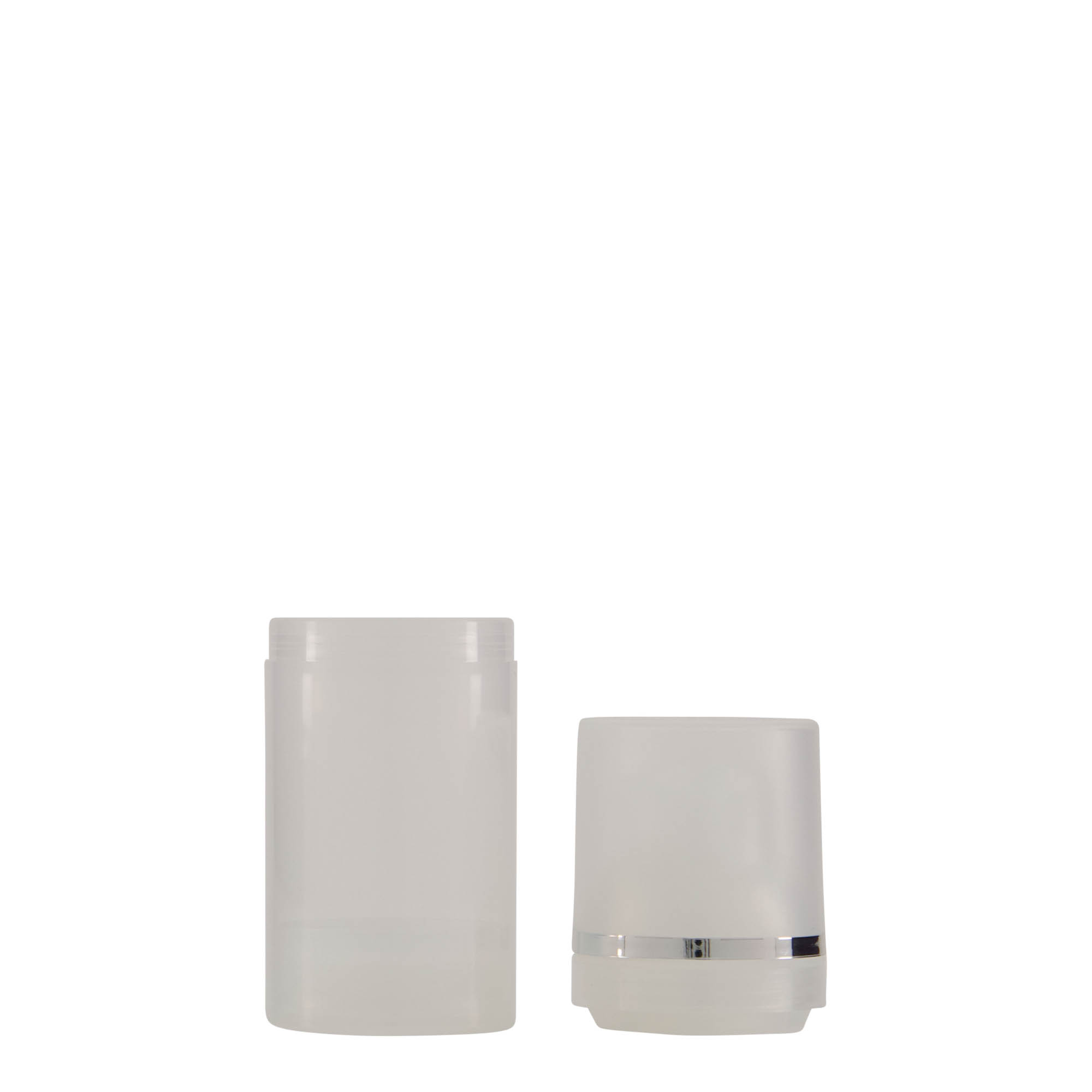 Flacon airless 30 ml 'Mezzo', plastique PP, nature Flacon airless 30 ml 'Mezzo', plastique PP, nature