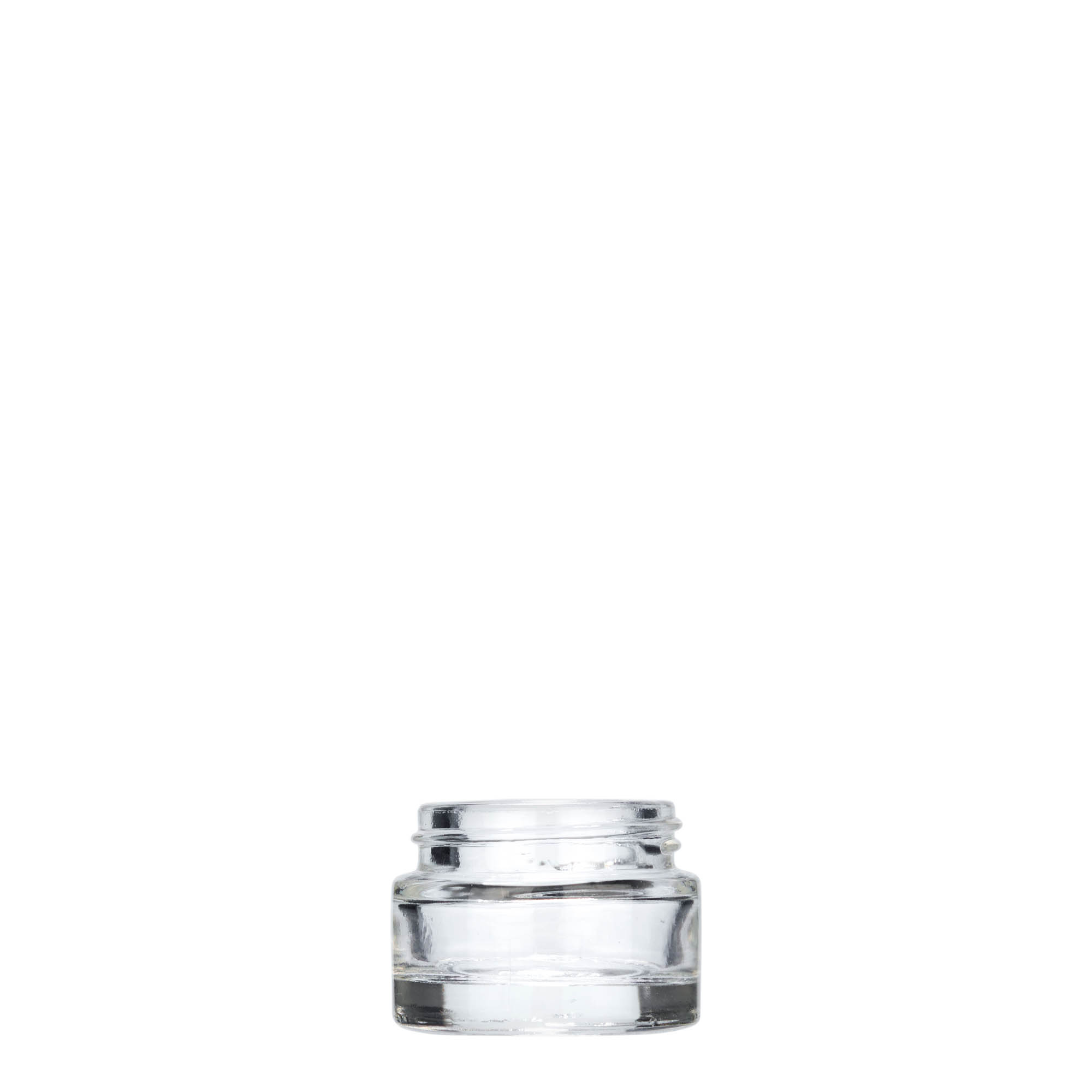 Pot 5 ml 'Beauty', verre, bouchage: Bougage à vis Pot 5 ml 'Beauty', verre, bouchage: Bougage à vis
