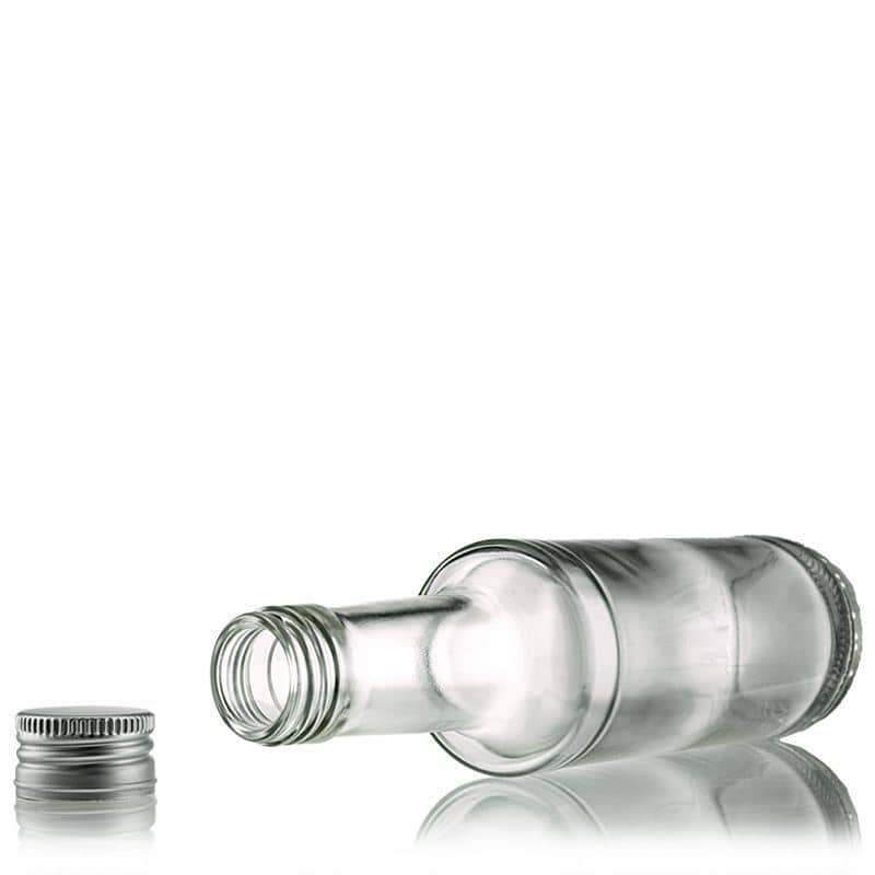 Glazen fles 'Bernie', 200 ml, monding: PP 28