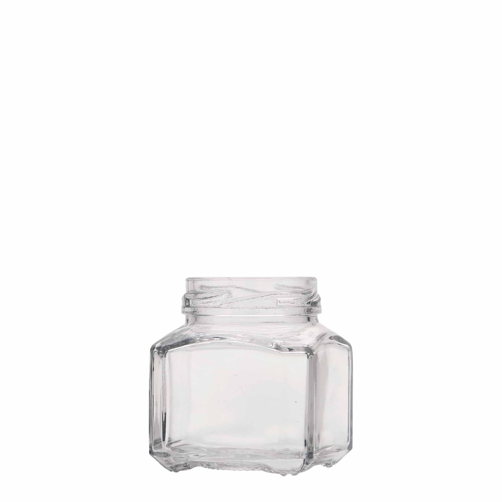 Bocal carré 106 ml « Milan », bouchage: Twist-Off (TO 48)