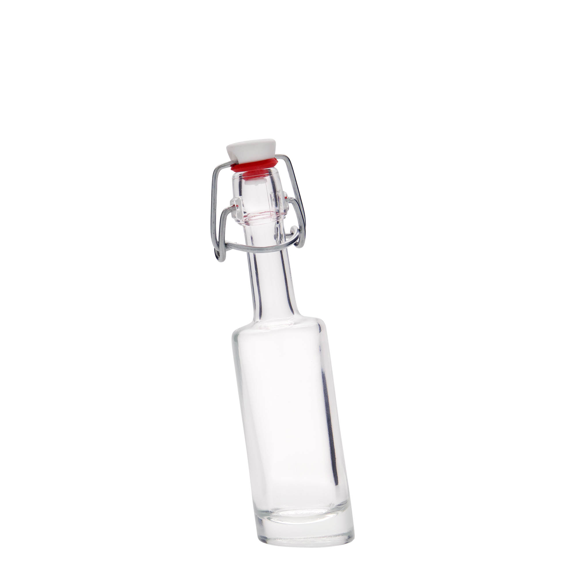 Glazen fles 'Bounty', 40 ml, monding: beugelsluiting Glazen fles 'Bounty', 40 ml, monding: beugelsluiting