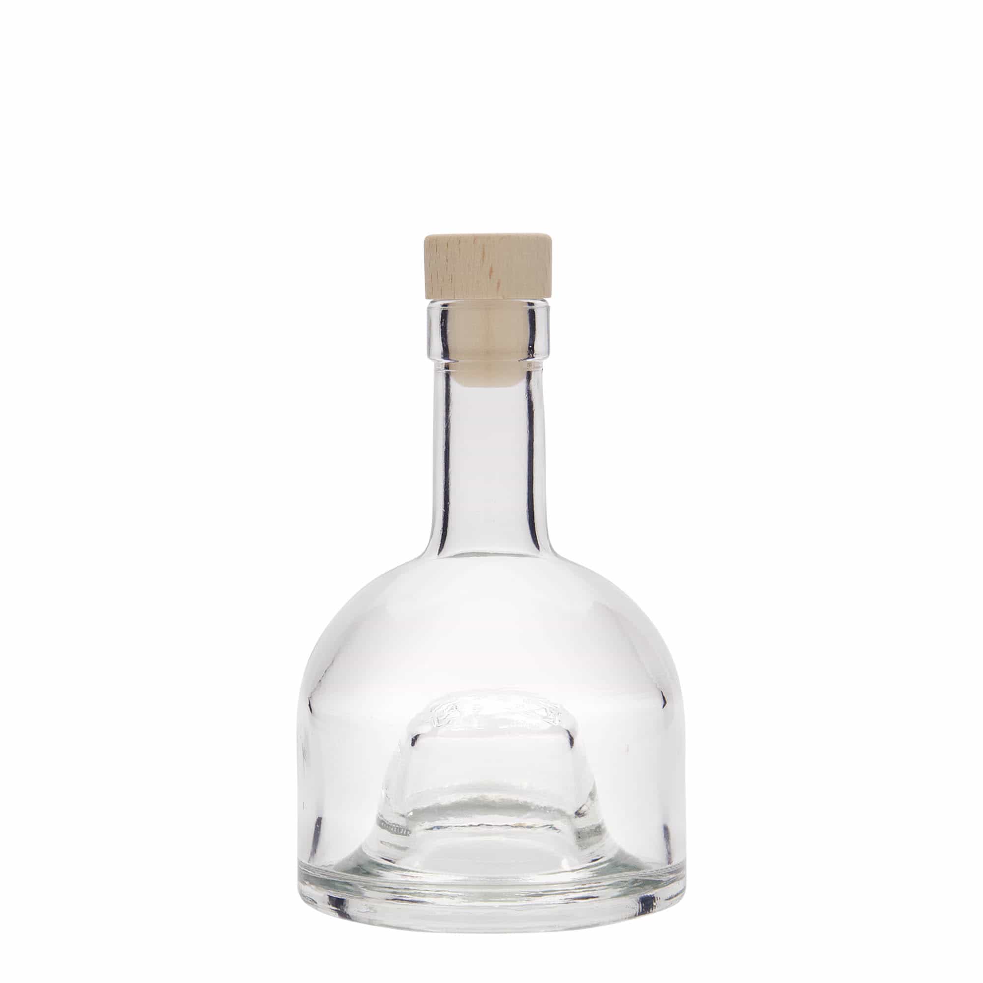 Glazen fles 'Kato', 200 ml, monding: kurk