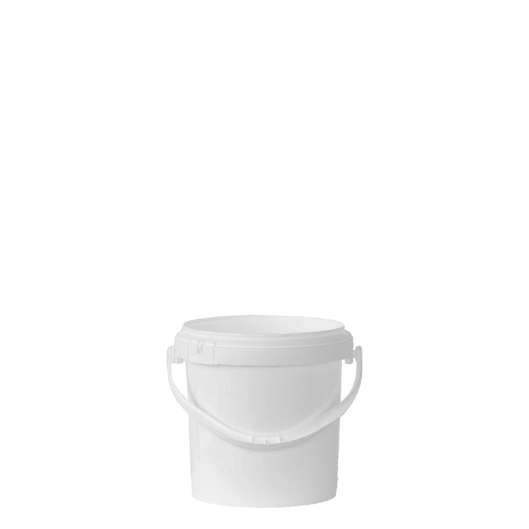 Emmer, 1 l, PP-kunststof, wit Emmer, 1 l, PP-kunststof, wit
