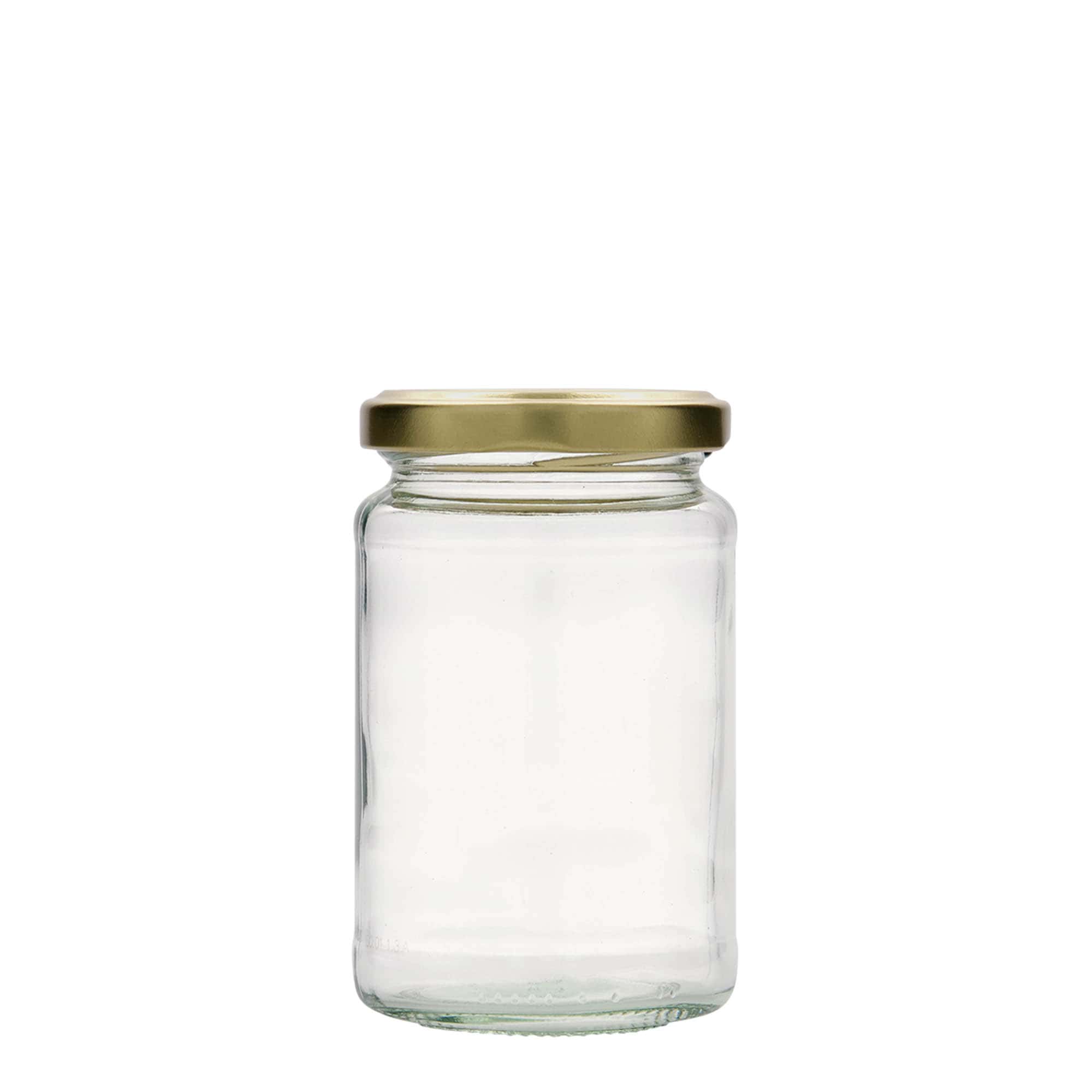 Hoge ronde pot, 225 ml, monding: twist-off (TO 58)