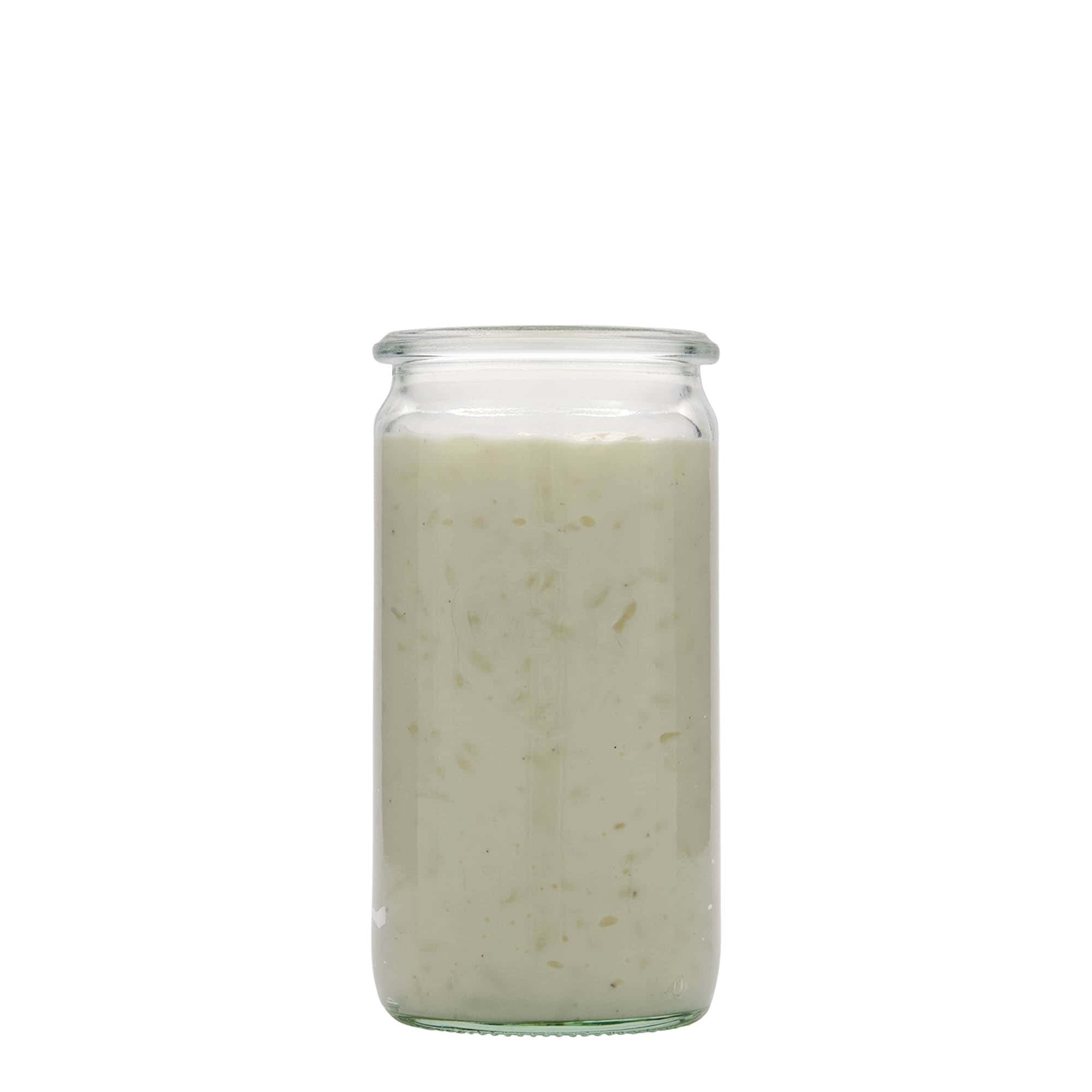 Bocal WECK cylindrique 340 ml, bouchage: bords arrondis