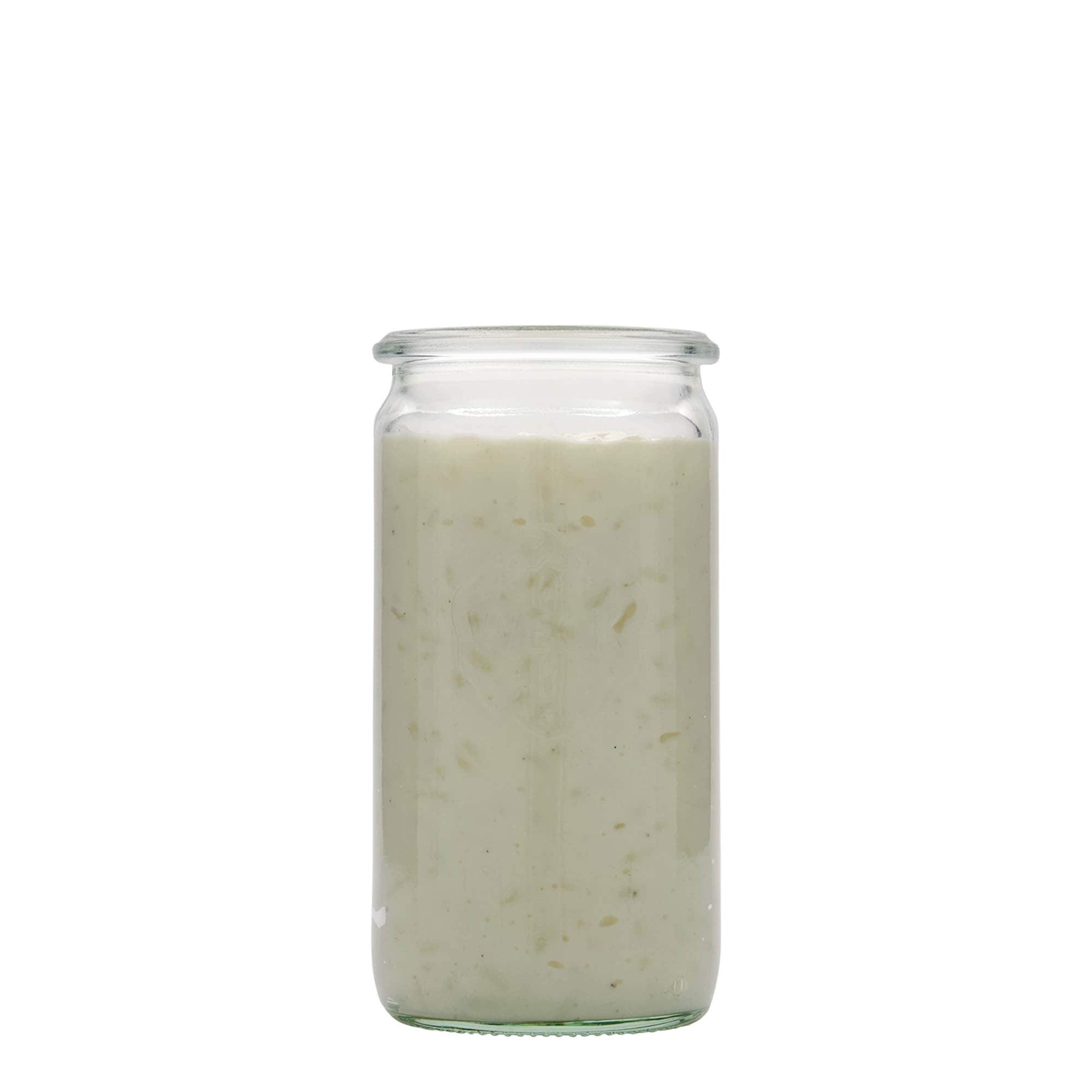 Cilindrische WECK-pot, 340 ml, monding: ronde rand Cilindrische WECK-pot, 340 ml, monding: ronde rand