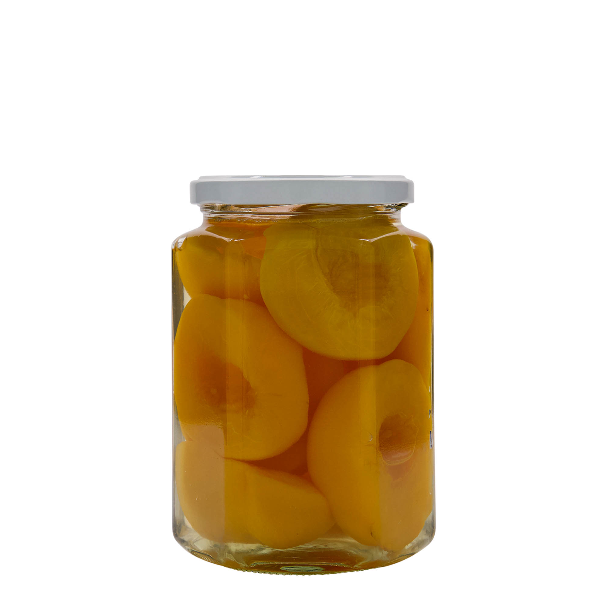 Hexagonale pot, 770 ml, monding: twist-off (TO 82)