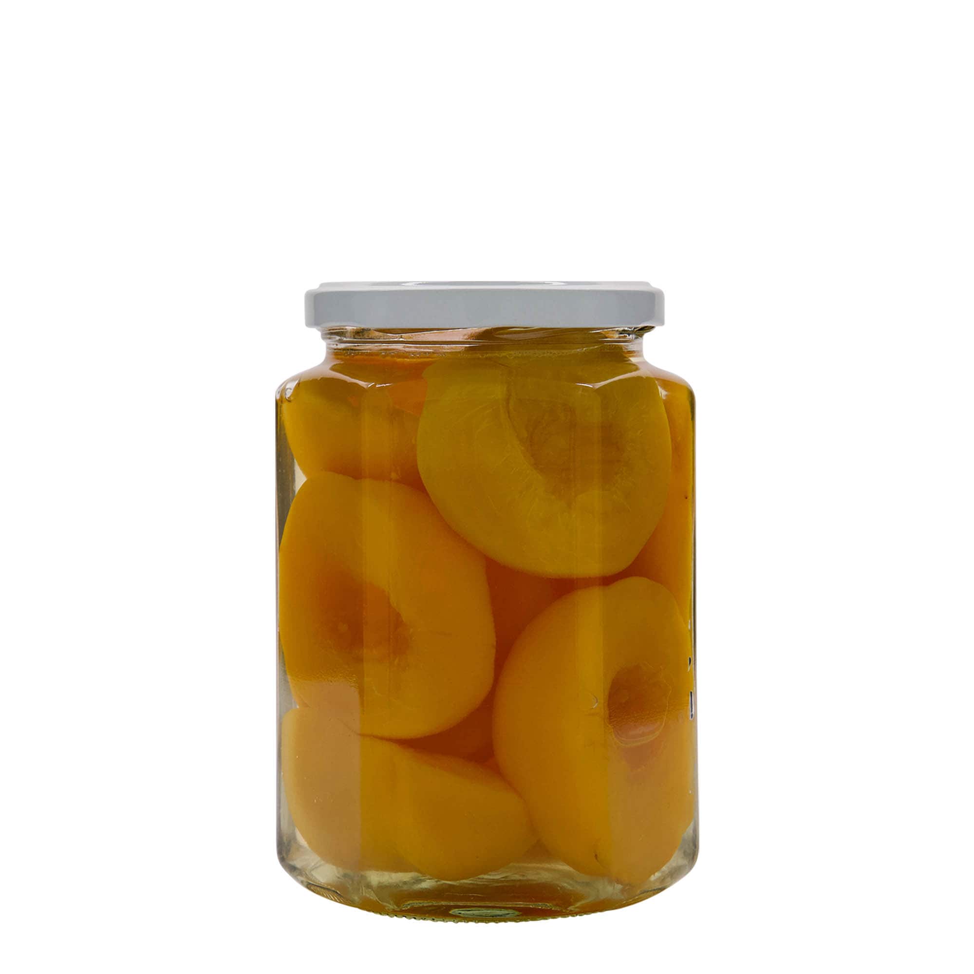 Hexagonale pot, 770 ml, monding: twist-off (TO 82)