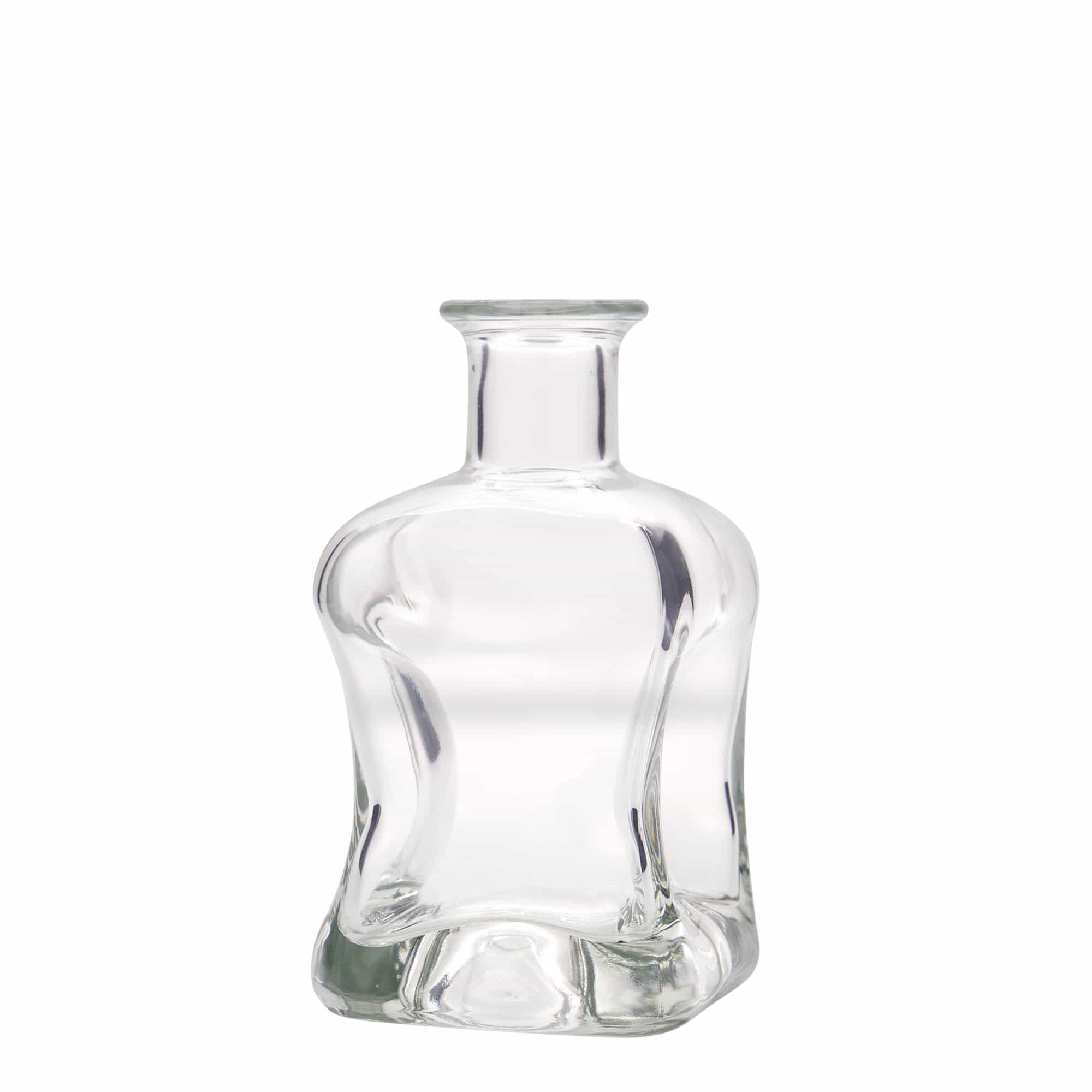 Bouteille en verre 350 ml 'Dublin', carrée, bouchage: bouchon