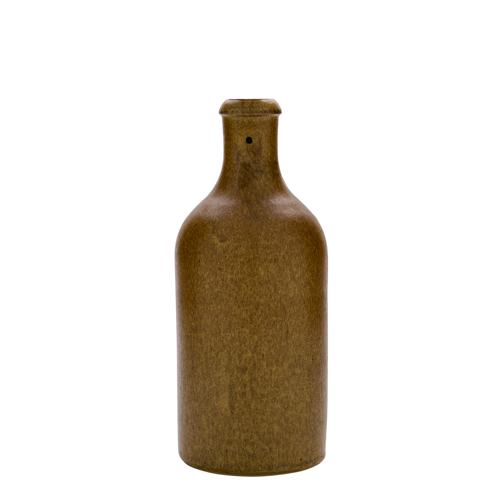 Keramische kruik, 500 ml, steengoed, bruin-kristal, monding: beugelsluiting Keramische kruik, 500 ml, steengoed, bruin-kristal, monding: beugelsluiting