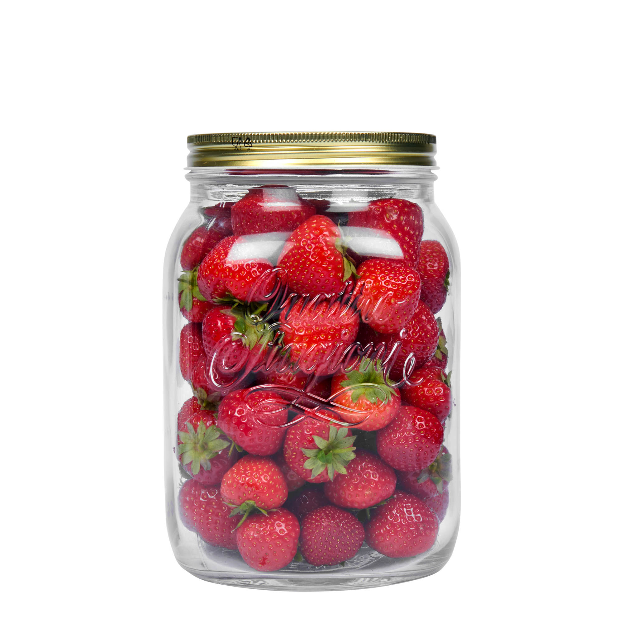 Bocal 2 000 ml 'Quattro Stagioni', bouchage: Bougage à vis