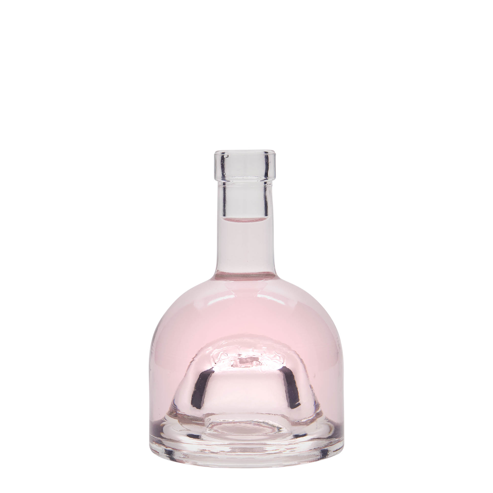Glazen fles 'Kato', 200 ml, monding: kurk Glazen fles 'Kato', 200 ml, monding: kurk