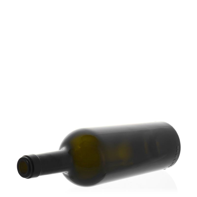 Wijnfles 'Imperiale', 750 ml, antiekgroen, monding: kurk Wijnfles 'Imperiale', 750 ml, antiekgroen, monding: kurk