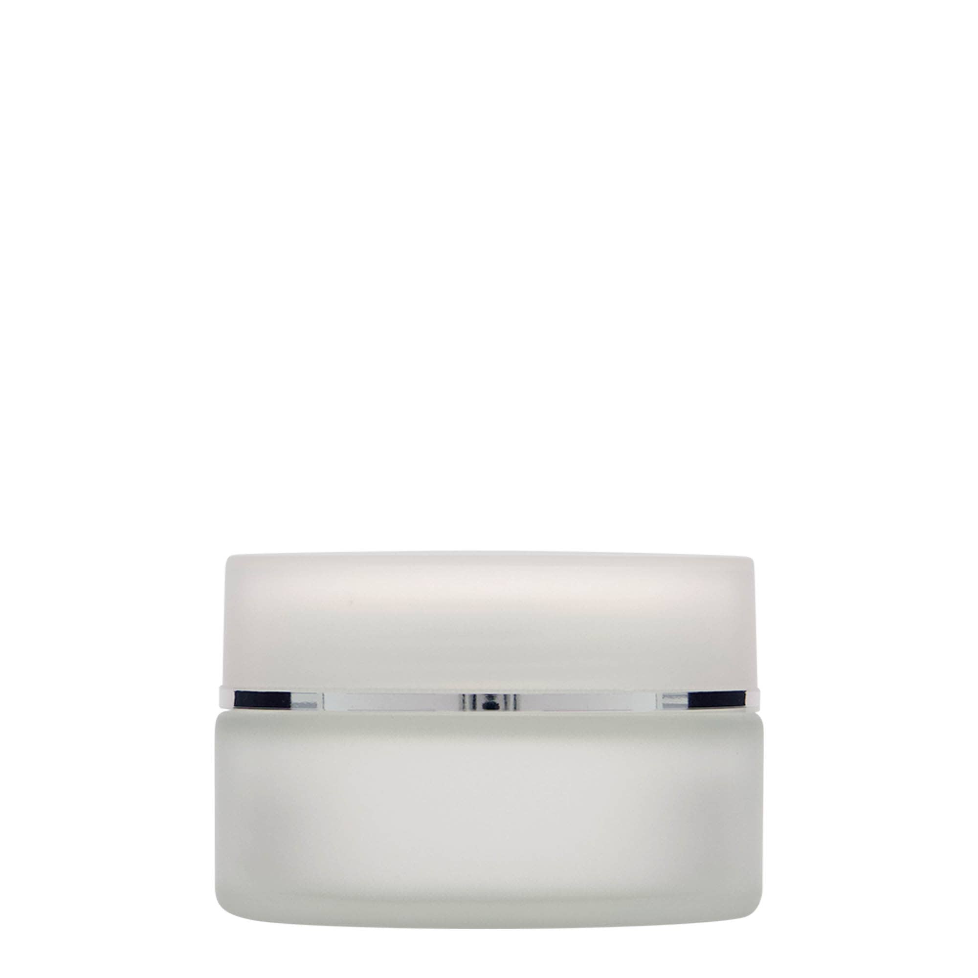 Potje 'Platin Edition', 100 ml, glas, gematteerd, monding: schroefsluiting