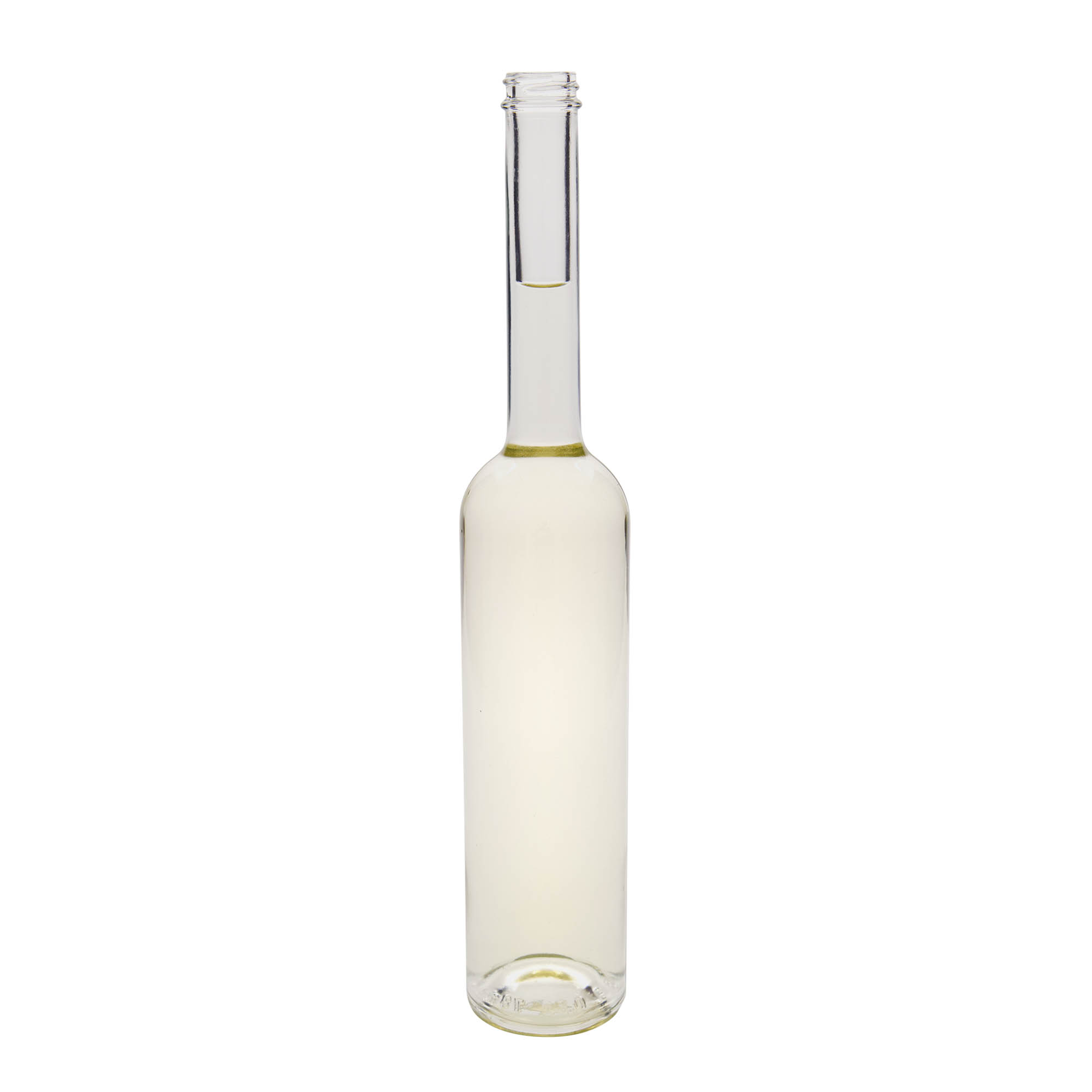Glazen fles 'Platina', 500 ml, monding: GPI 28 Glazen fles 'Platina', 500 ml, monding: GPI 28