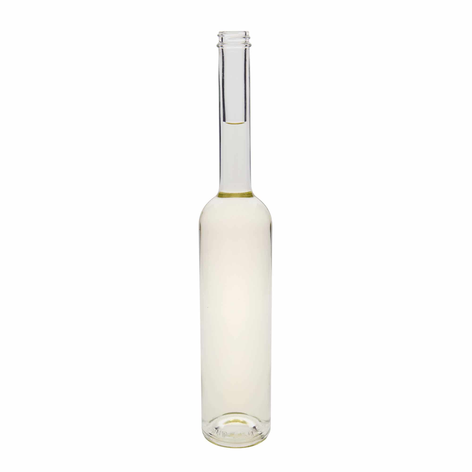 Glazen fles 'Platina', 500 ml, monding: GPI 28 Glazen fles 'Platina', 500 ml, monding: GPI 28