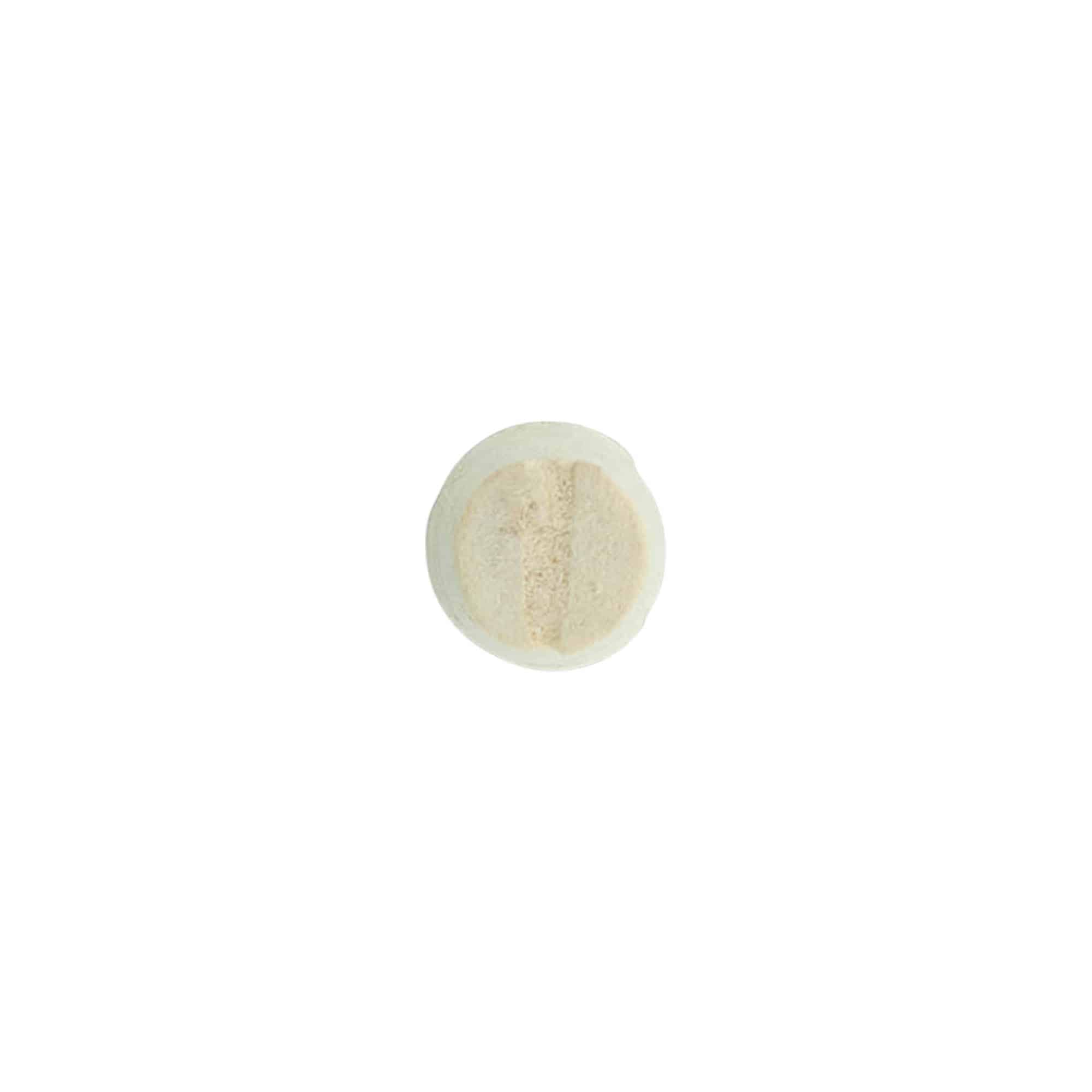 Bouchon pointu 9-12 x 22, liège compressé, beige, pour bouchage: bouchon