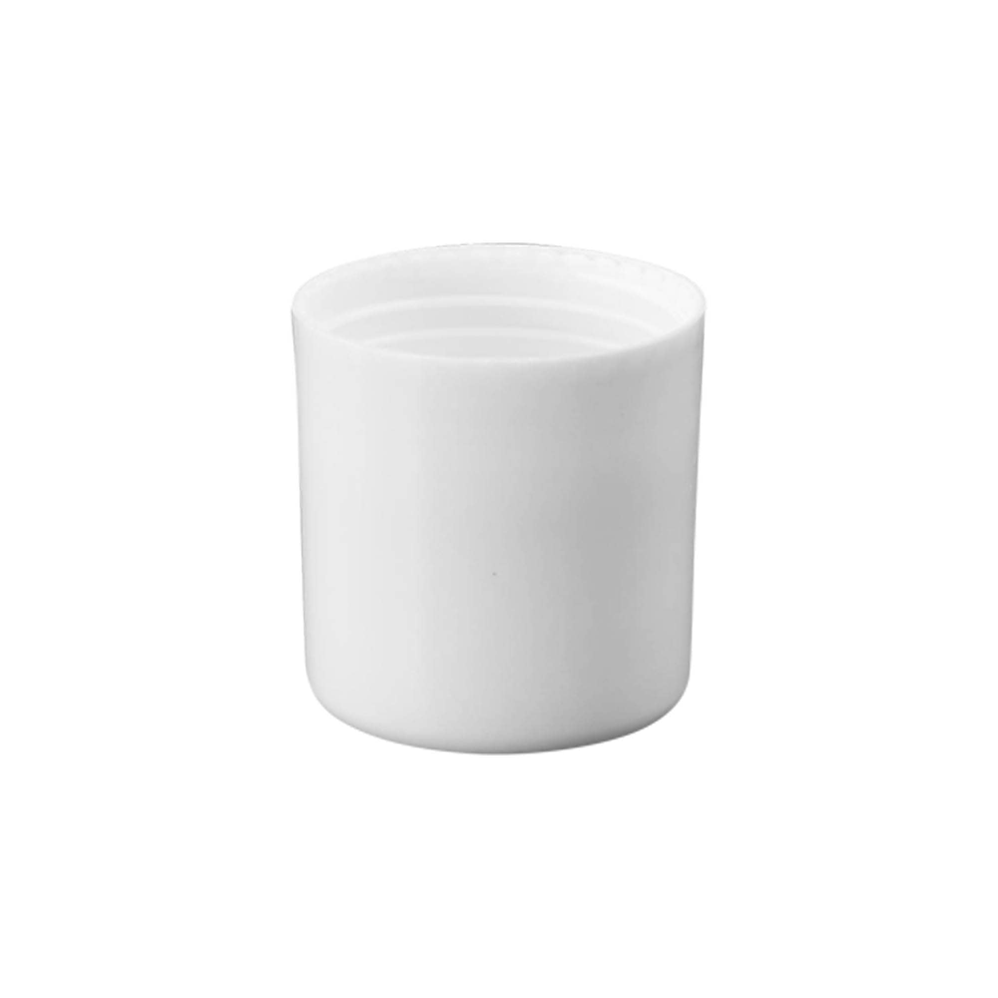 Capuchon pour flacon Roll-on 50 ml, plastique PP, blanc, pour bouchage: Bougage à vis