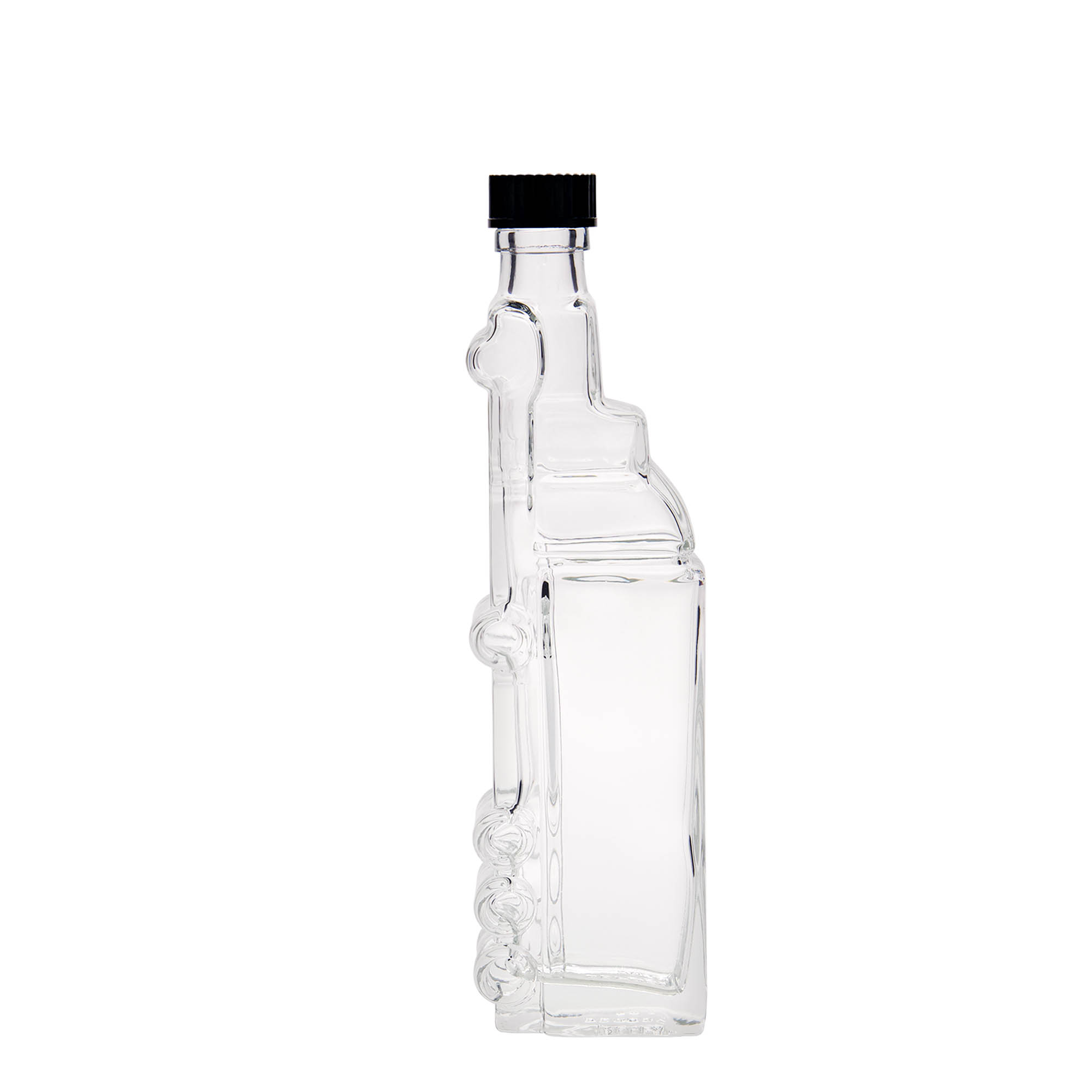 Bouteille en verre 200 ml 'Camion', bouchage: PP 25