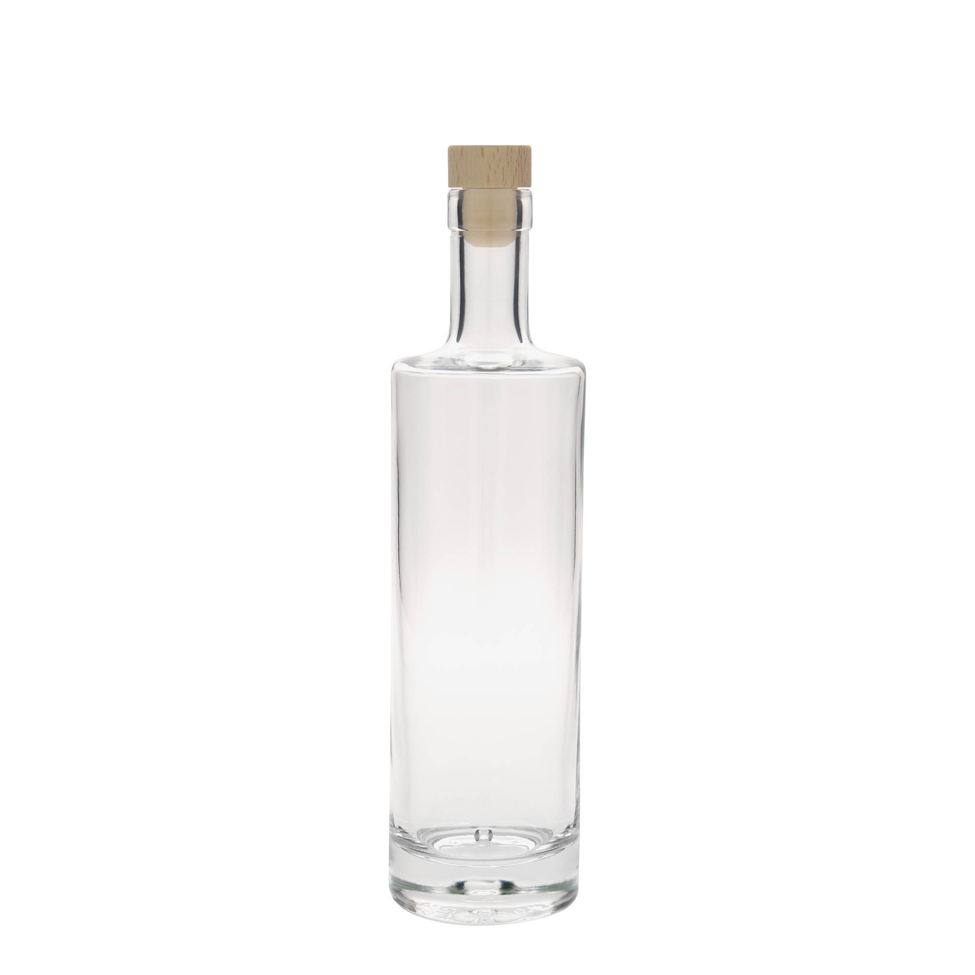 Glazen fles 'Titano', 500 ml, monding: kurk Glazen fles 'Titano', 500 ml, monding: kurk