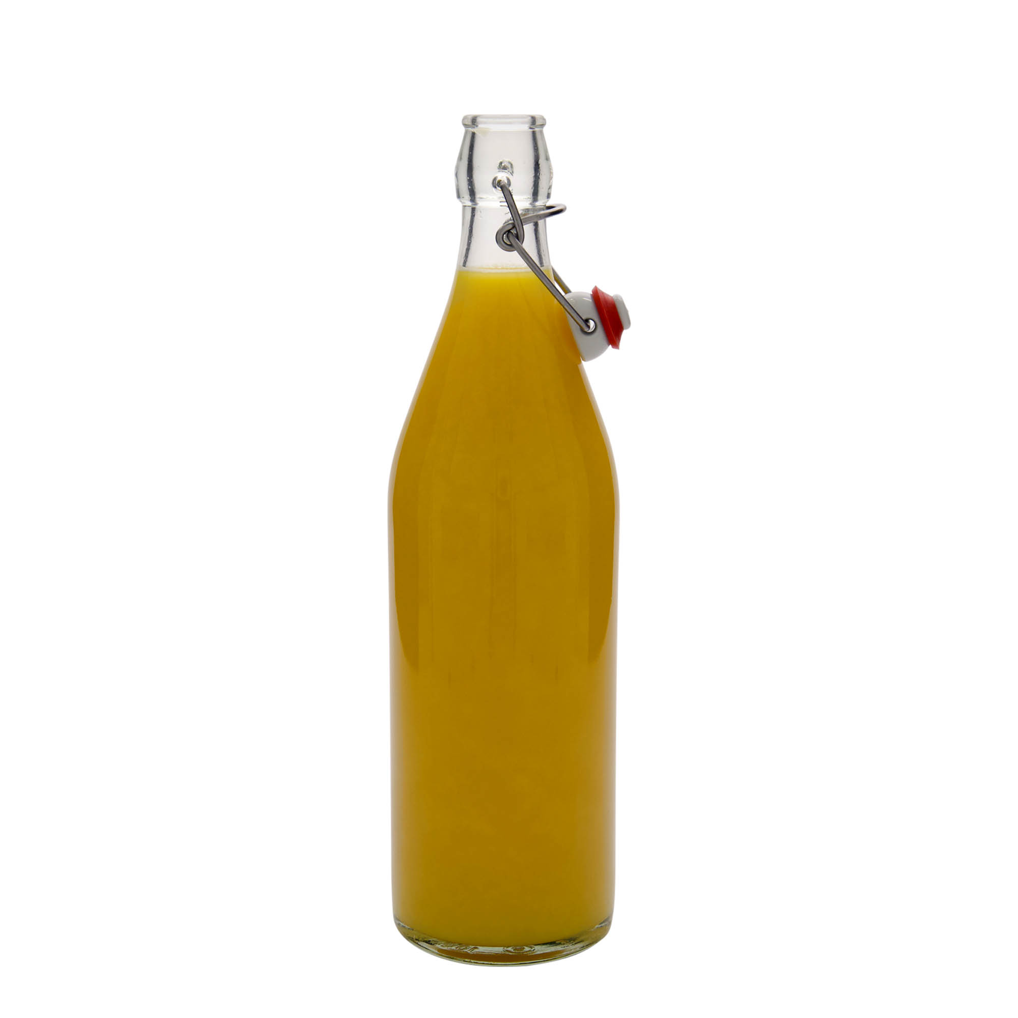 Bouteille en verre 1 000 ml 'Giara', bouchage: bouchon mécanique Bouteille en verre 1 000 ml 'Giara', bouchage: bouchon mécanique
