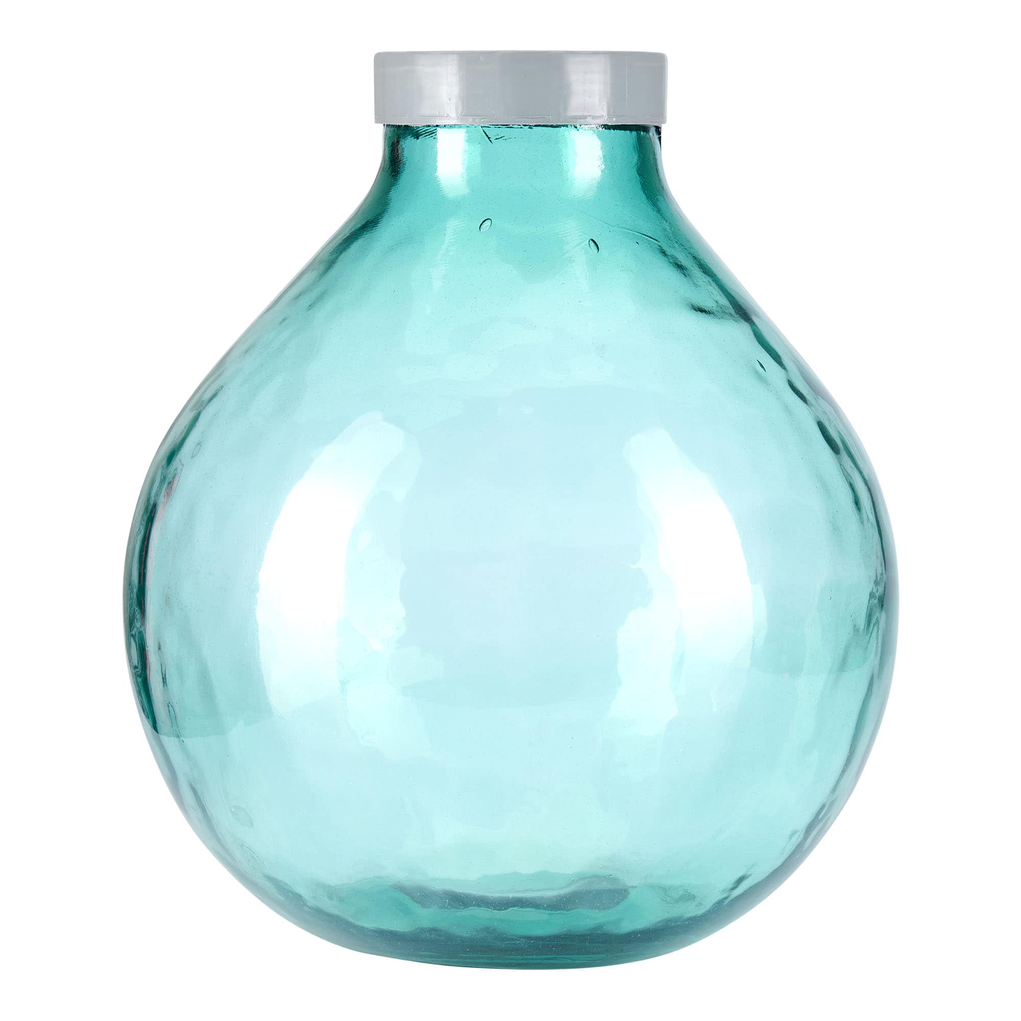 Ballonfles brede hals, 25 l, glas, monding: schroefsluiting