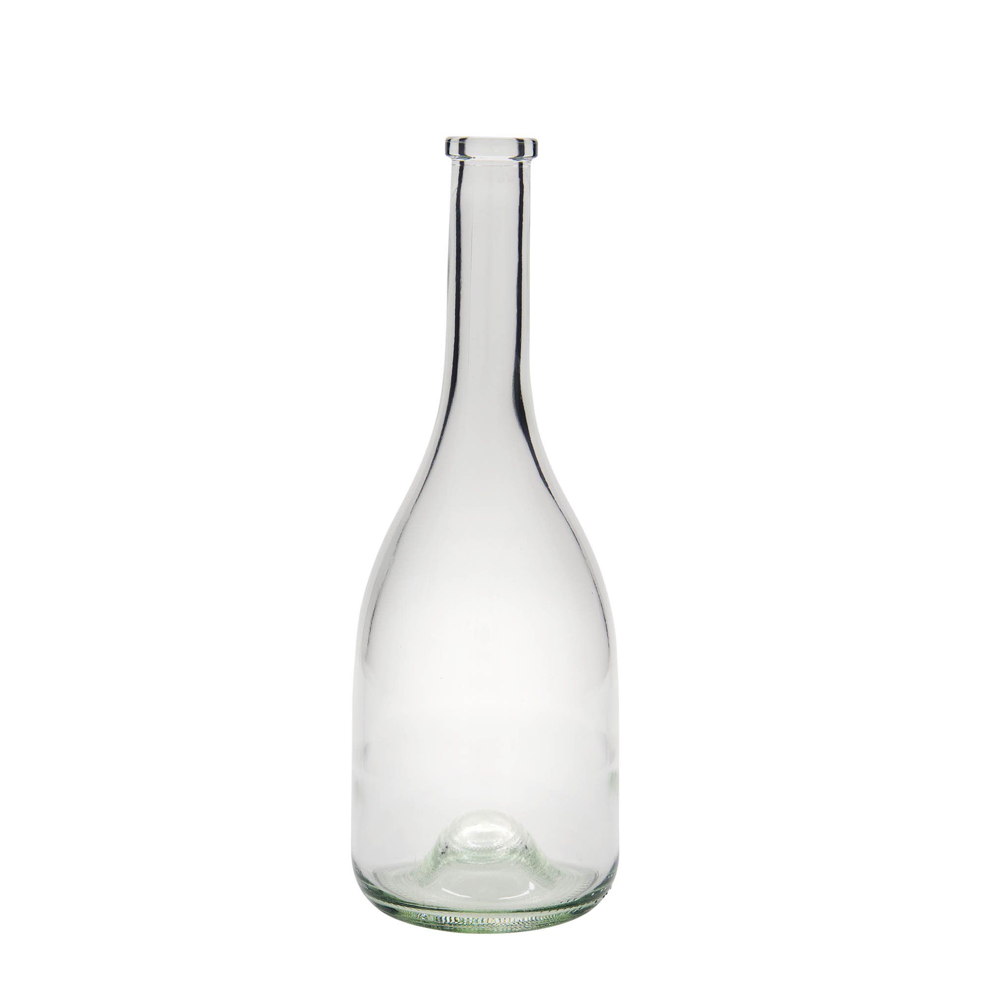 Glazen fles 'Rustica', 750 ml, monding: kurk Glazen fles 'Rustica', 750 ml, monding: kurk