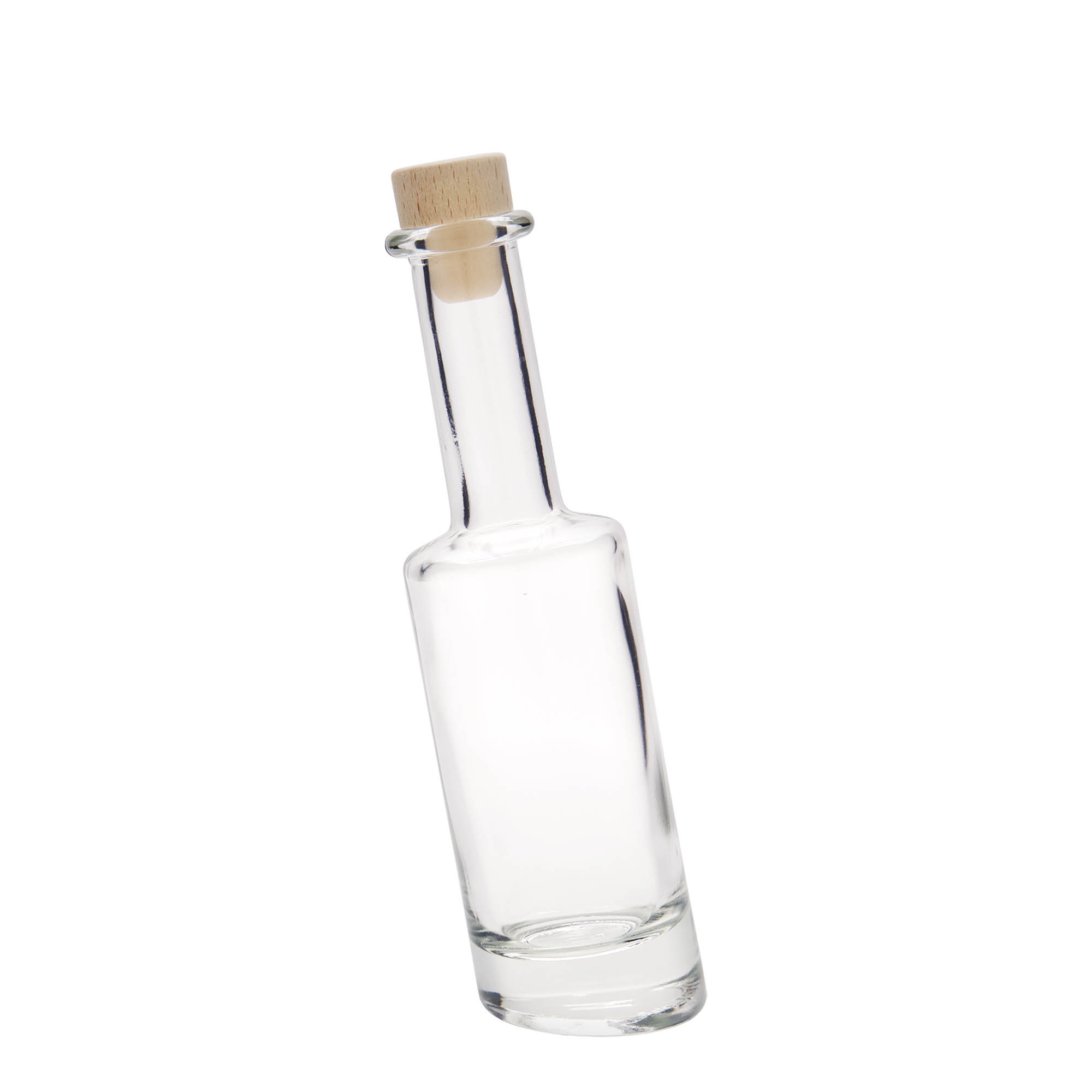 Glazen fles 'Bounty', 200 ml, monding: kurk