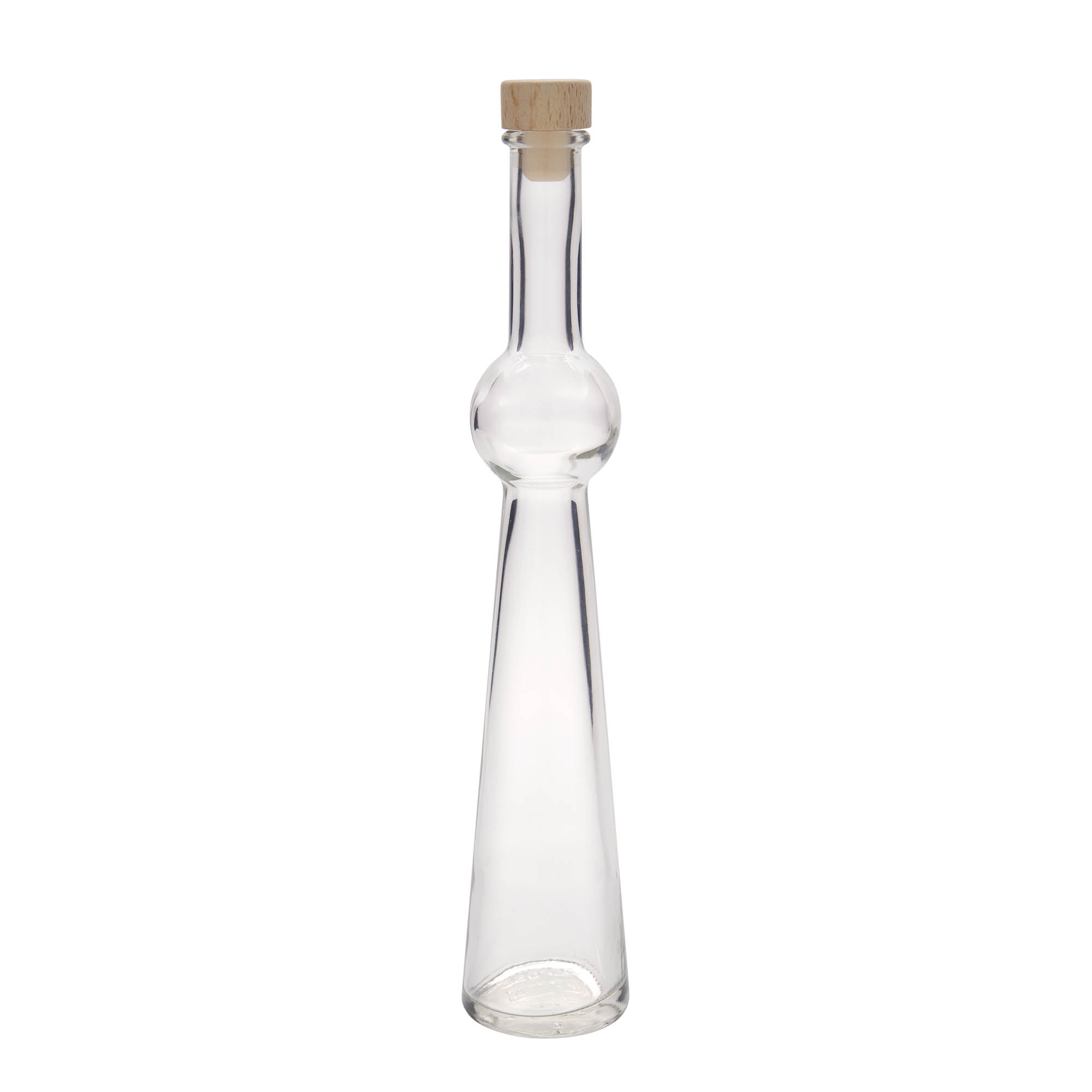 Glazen fles 'Supernova', 200 ml, monding: kurk