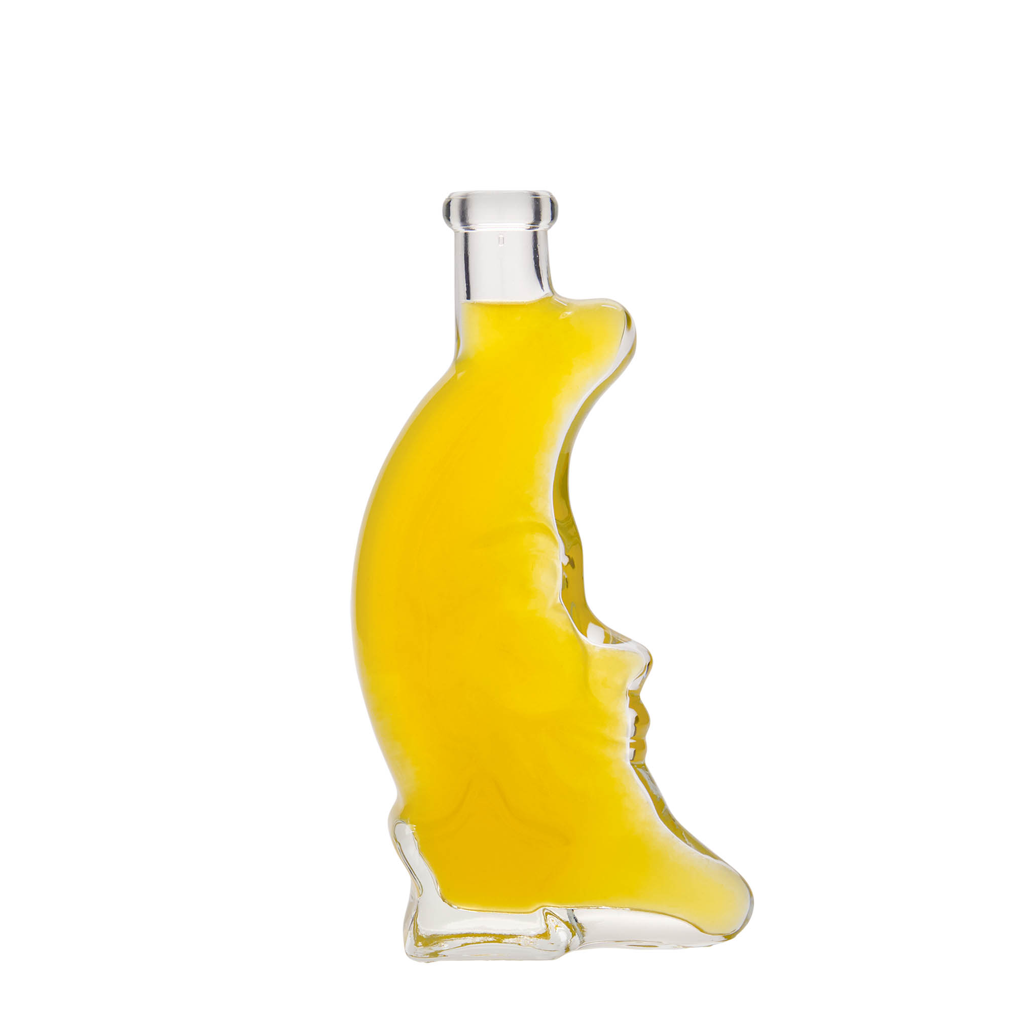 Bouteille en verre 200 ml 'Lune', bouchage: bouchon Bouteille en verre 200 ml 'Lune', bouchage: bouchon