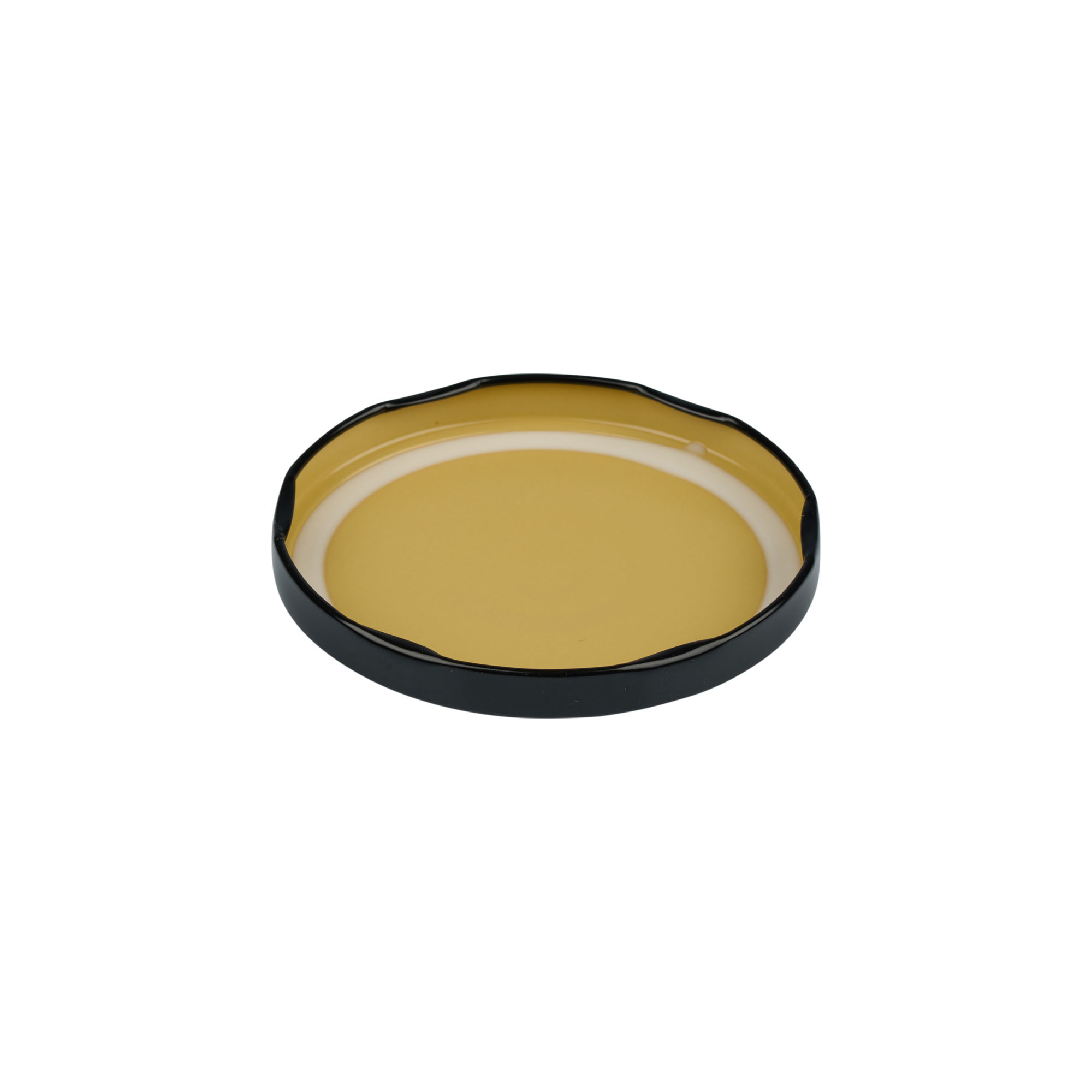Twist-offdeksel, blik, zwart, voor monding: TO 82 Twist-offdeksel, blik, zwart, voor monding: TO 82