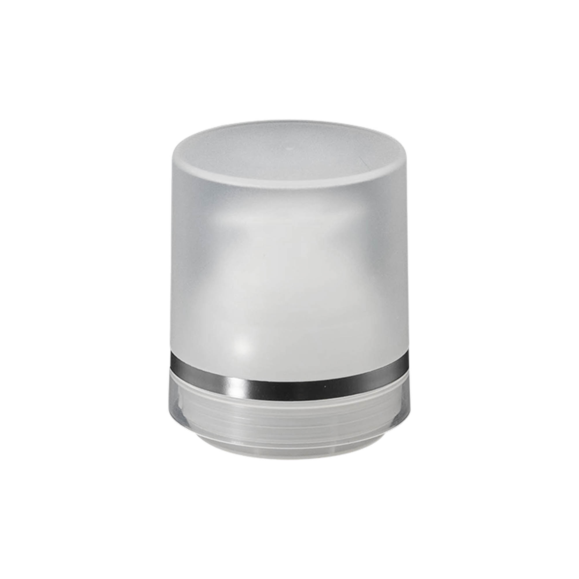 Flacon airless tête de pompe 'Mezzo', plastique PP, nature Flacon airless tête de pompe 'Mezzo', plastique PP, nature