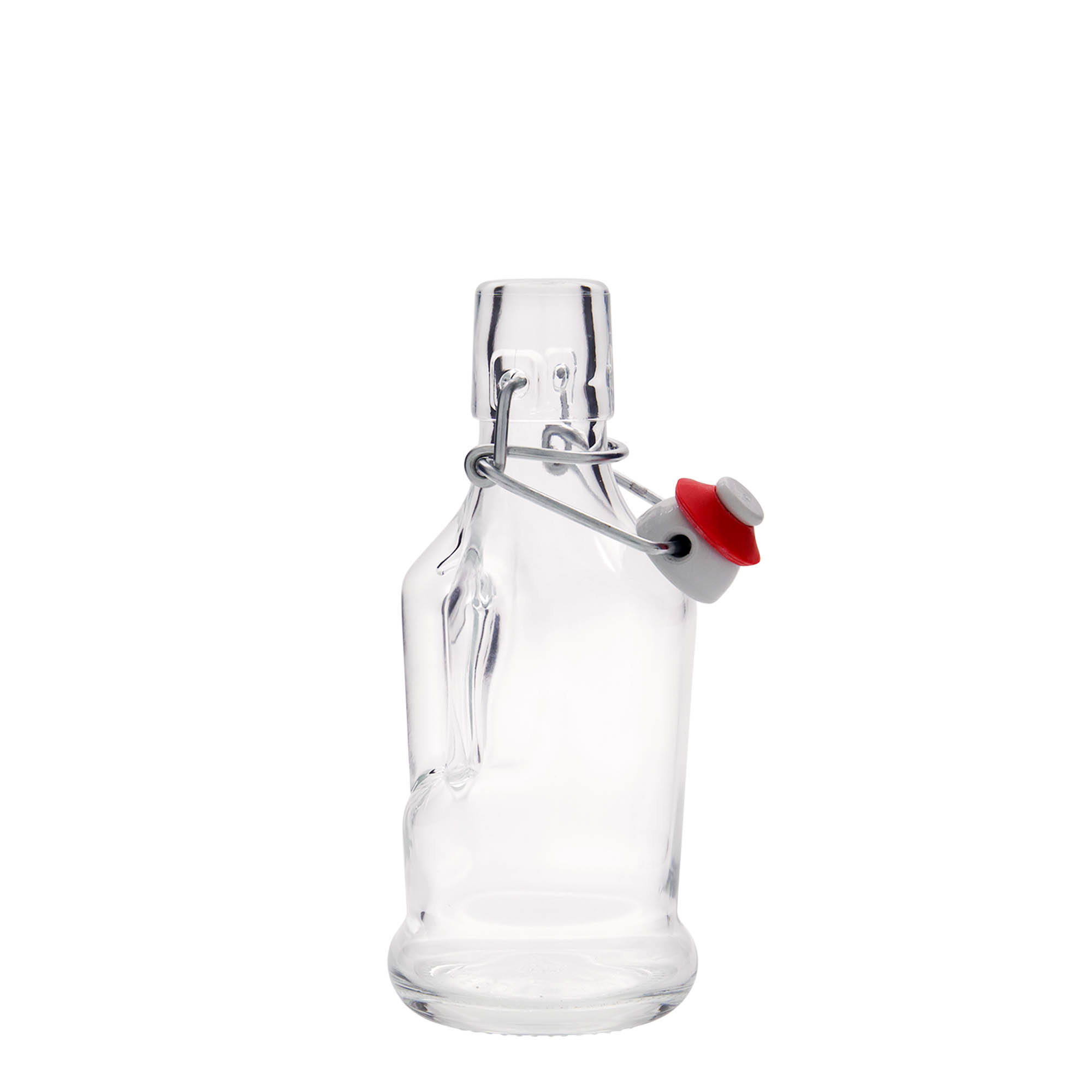 Glazen fles 'Classica', 200 ml, monding: beugelsluiting