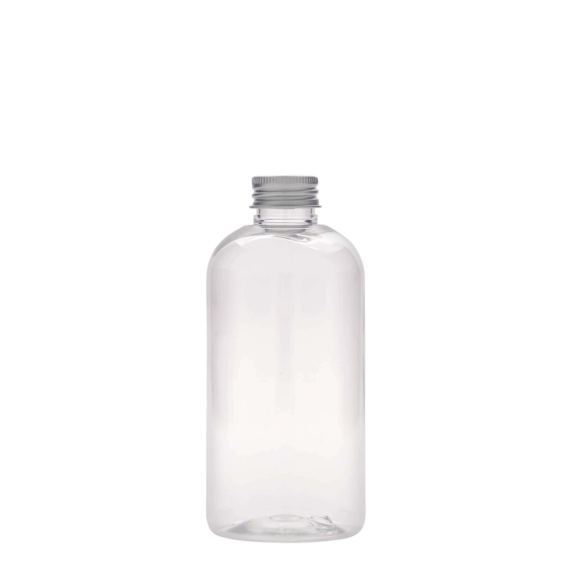 Petfles 'Boston', 250 ml, kunststof, monding: 24/410