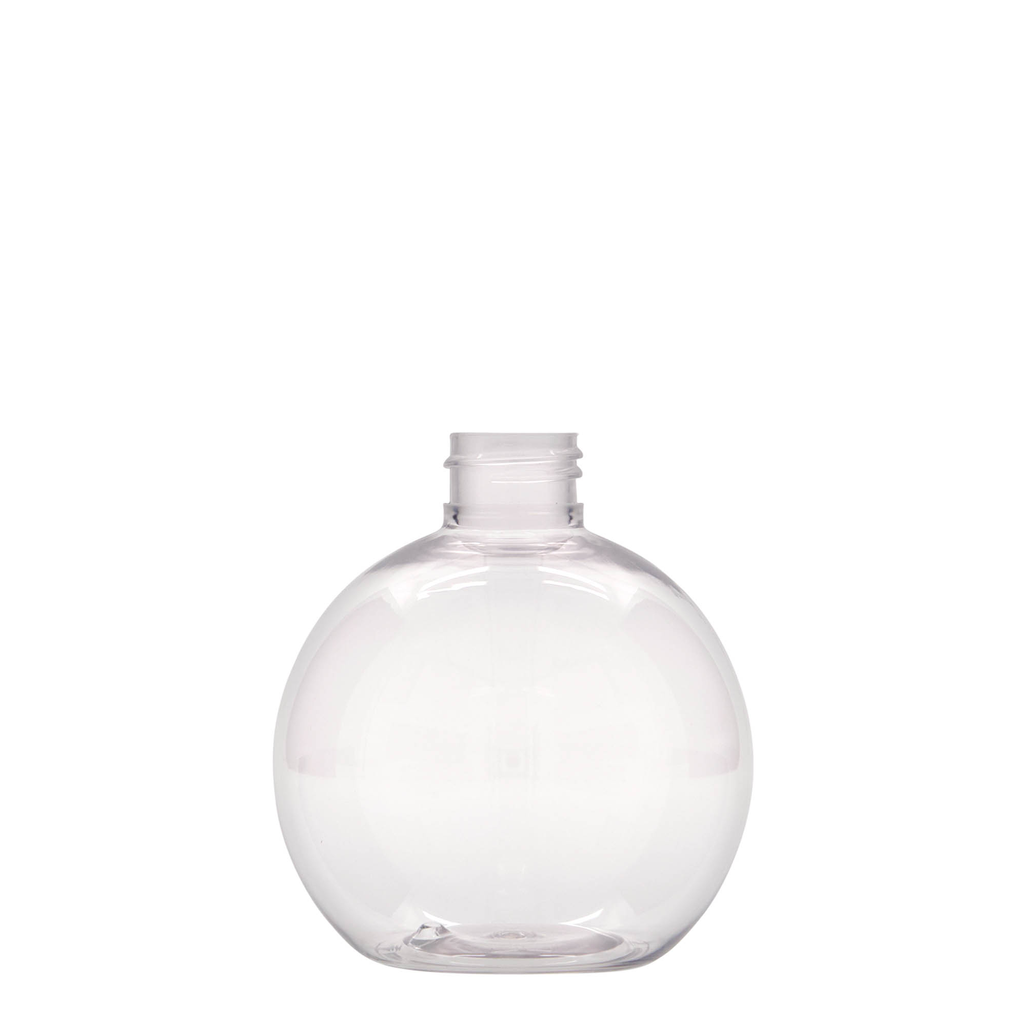 Petfles 'Perry', 250 ml, rond, kunststof, monding: 24/410