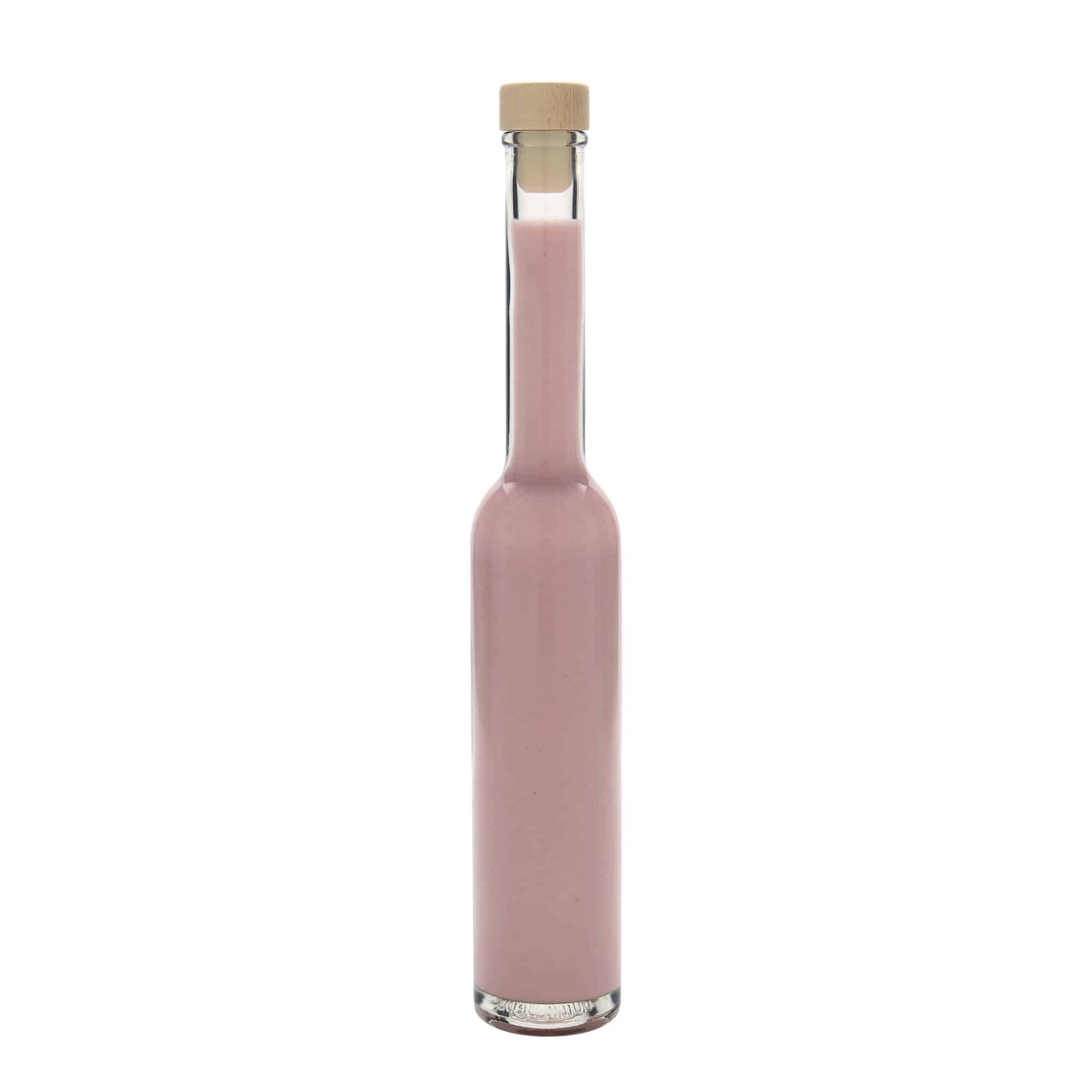 Bouteille en verre 200 ml 'Platina', bouchage: bouchon