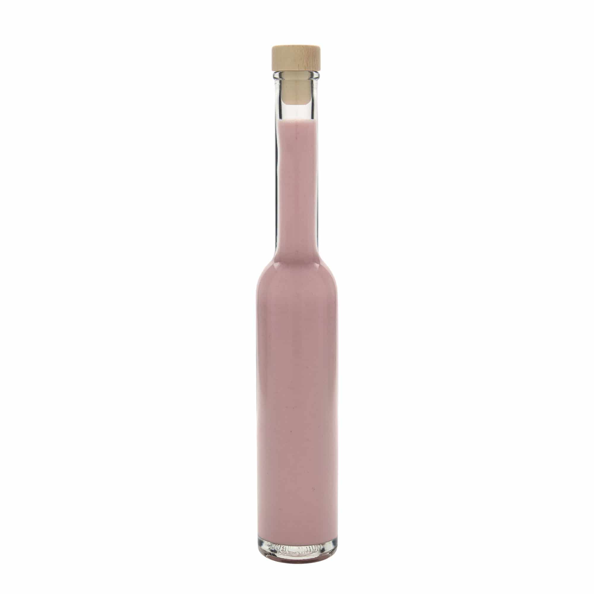 Bouteille en verre 200 ml 'Platina', bouchage: bouchon