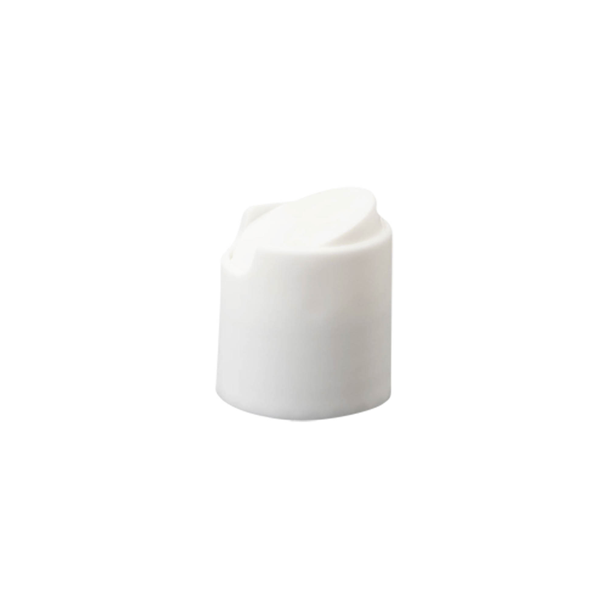 Schroefsluiting Disc Top, PP-kunststof, wit, voor monding: 24/410