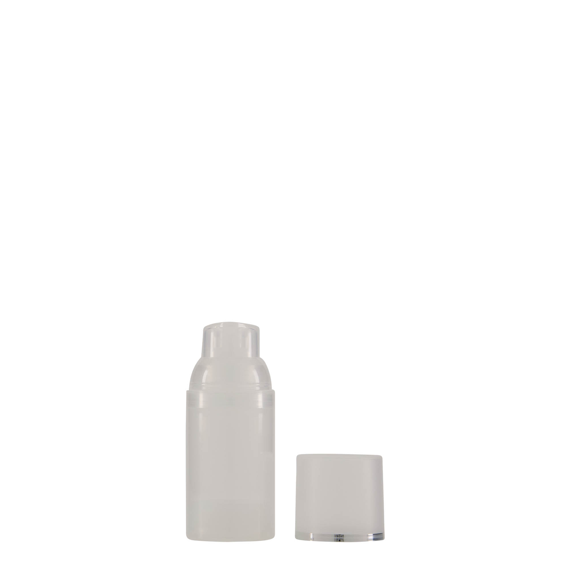 Airless Dispenser 'Mezzo', 30 ml, PP-kunststof, naturel Airless Dispenser 'Mezzo', 30 ml, PP-kunststof, naturel