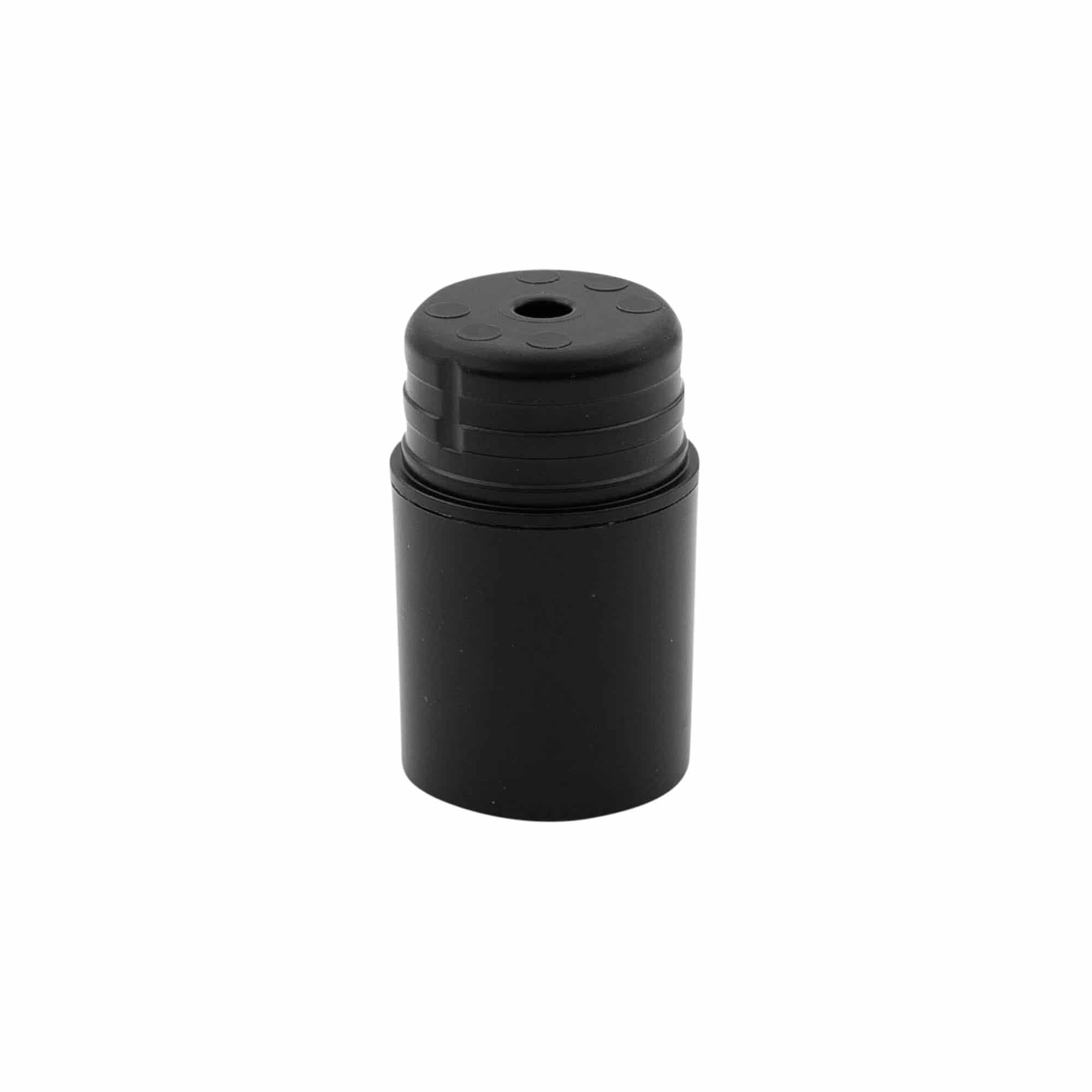 Flacon airless tête de pompe « Nano », plastique PP, noir