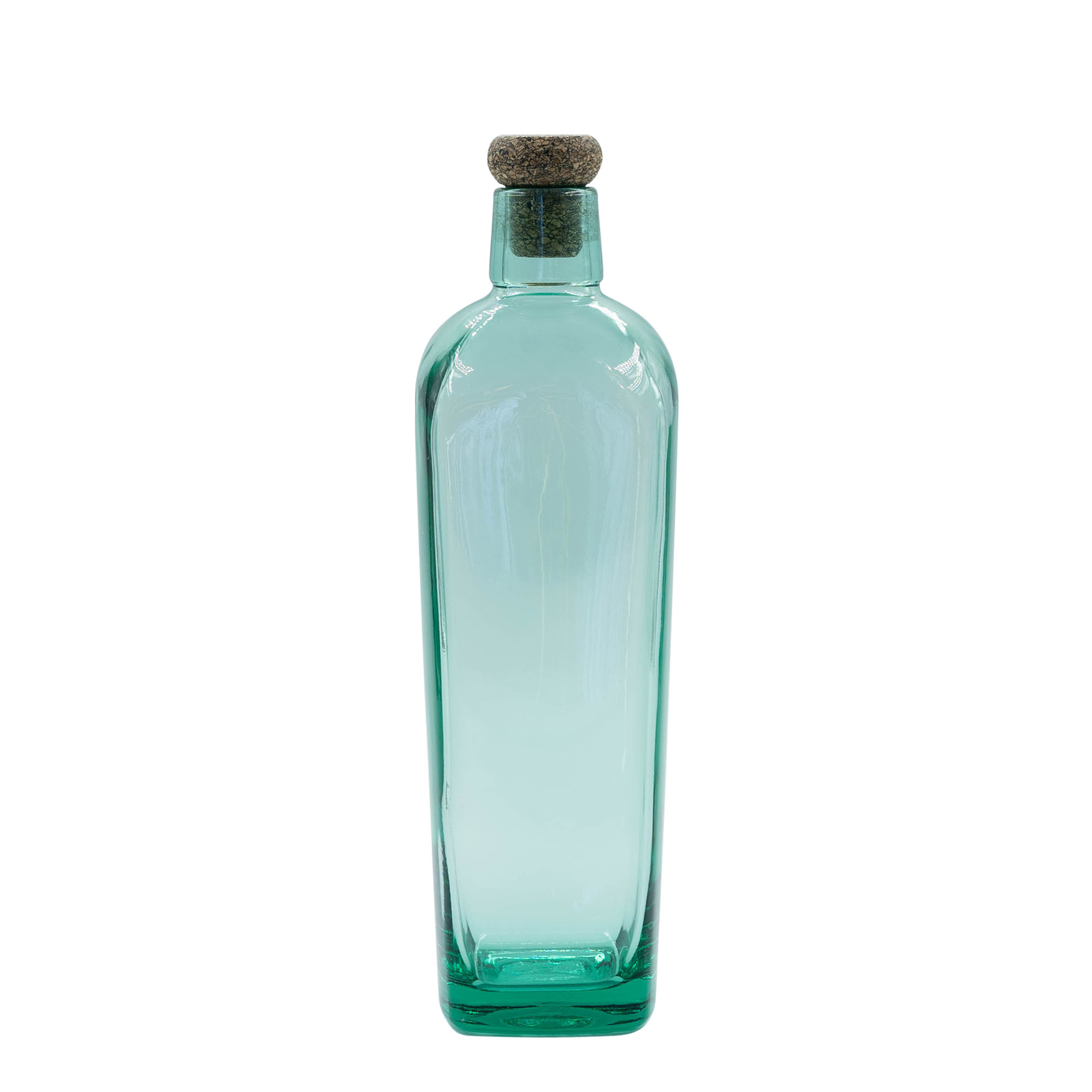Glazen fles 'Lance', 700 ml, monding: kurk
